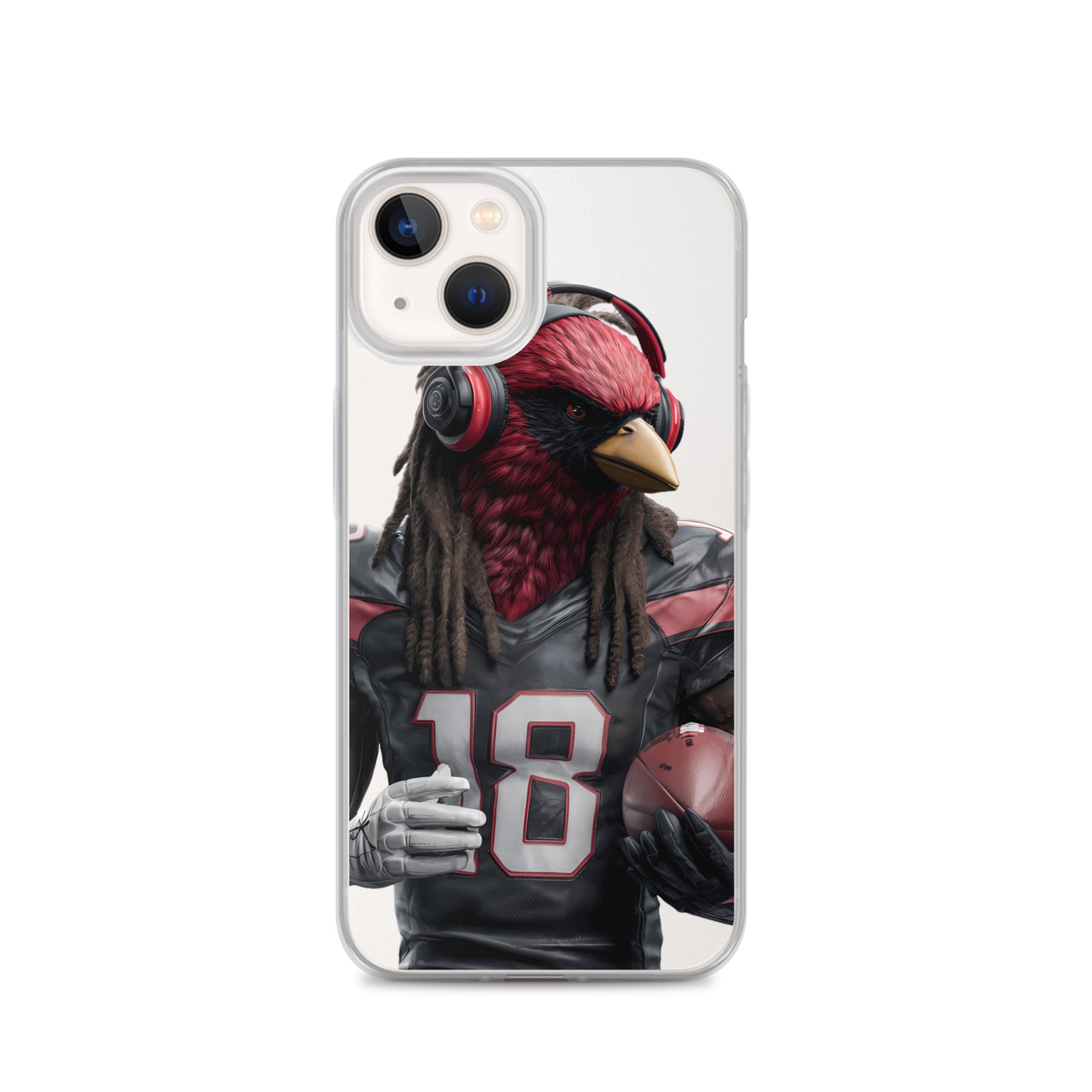 Cardinal 8 Clear Case for iPhone® iPhone 13