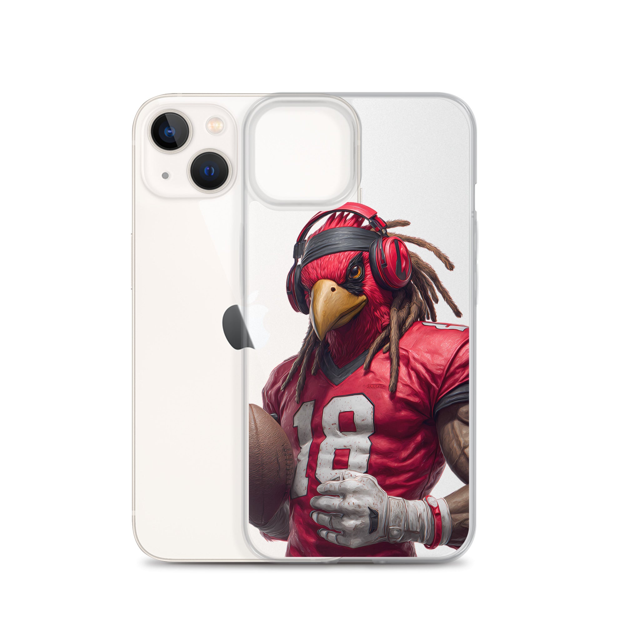 Cardinal 4 Clear Case for iPhone®