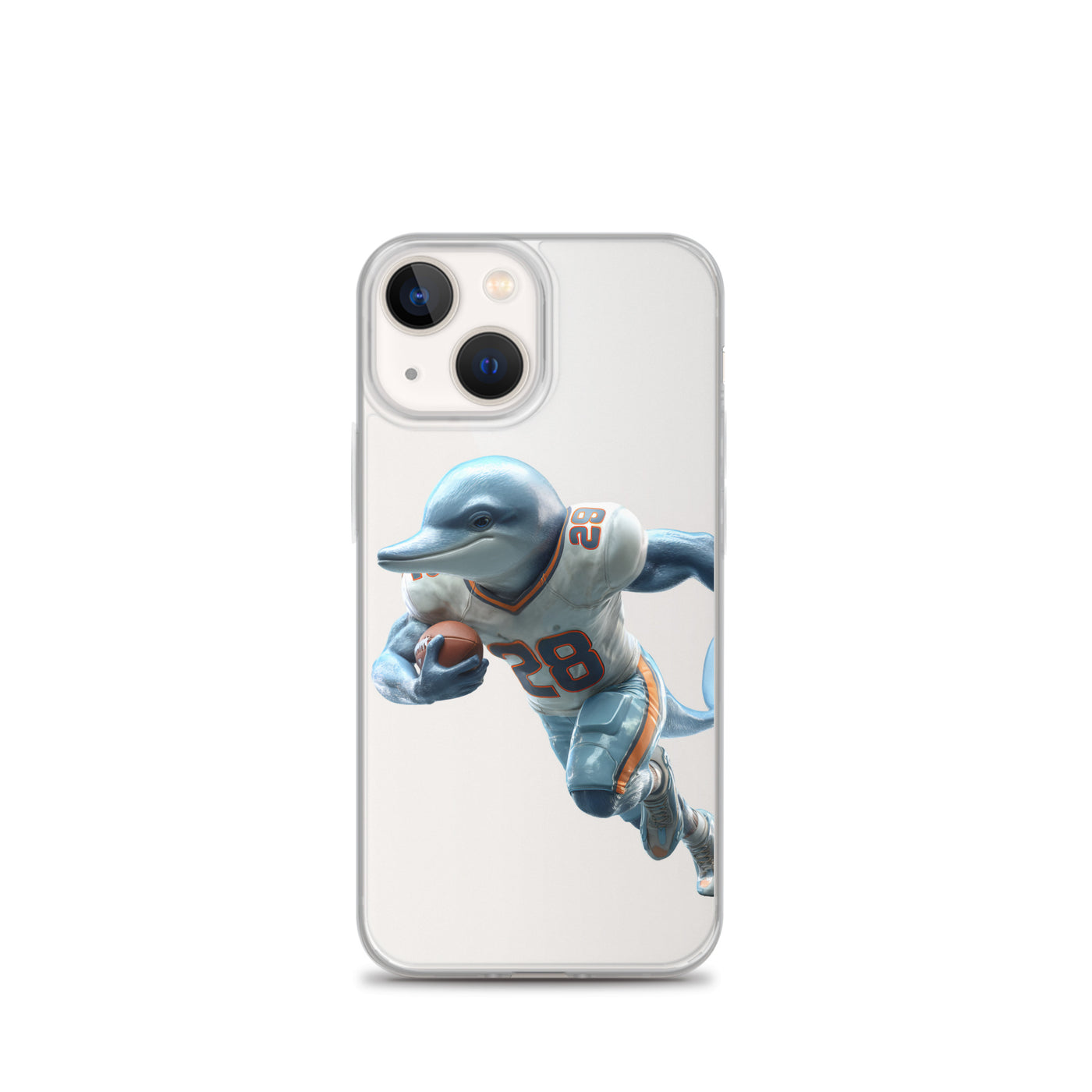 Dolphin 2 Clear Case for iPhone® iPhone 13 mini