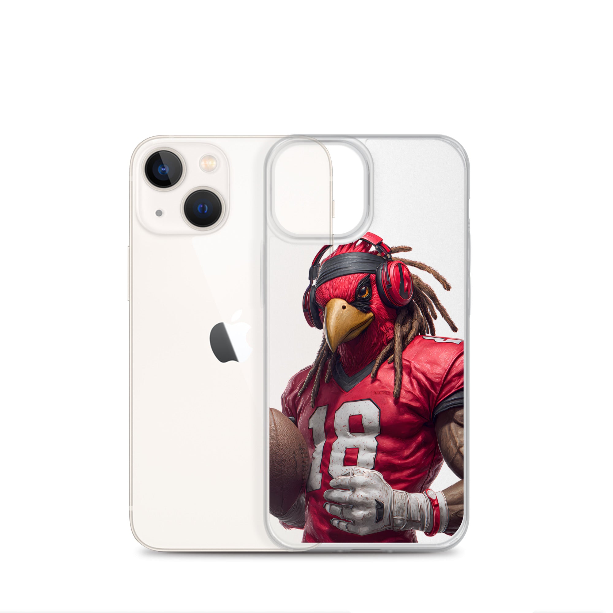 Cardinal 4 Clear Case for iPhone®