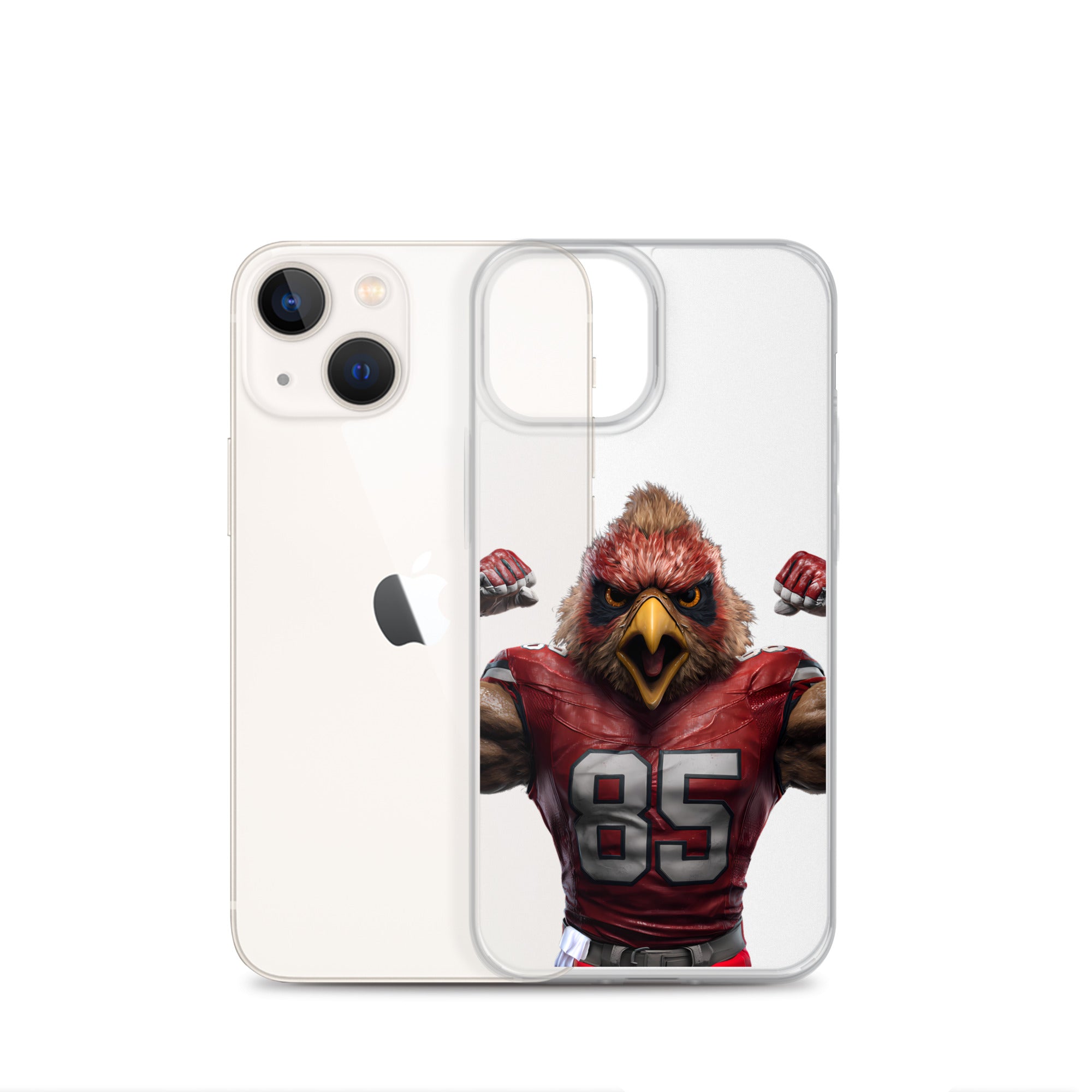 Cardinal 7 Clear Case for iPhone®