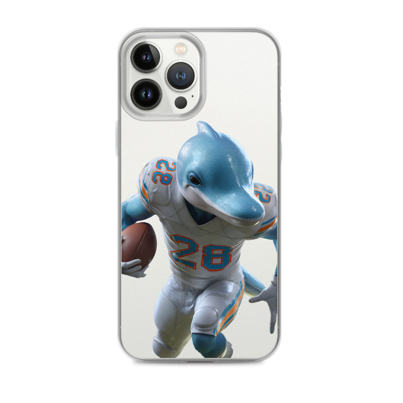 Dolphin 3 Clear Case for iPhone® iPhone 13 Pro Max