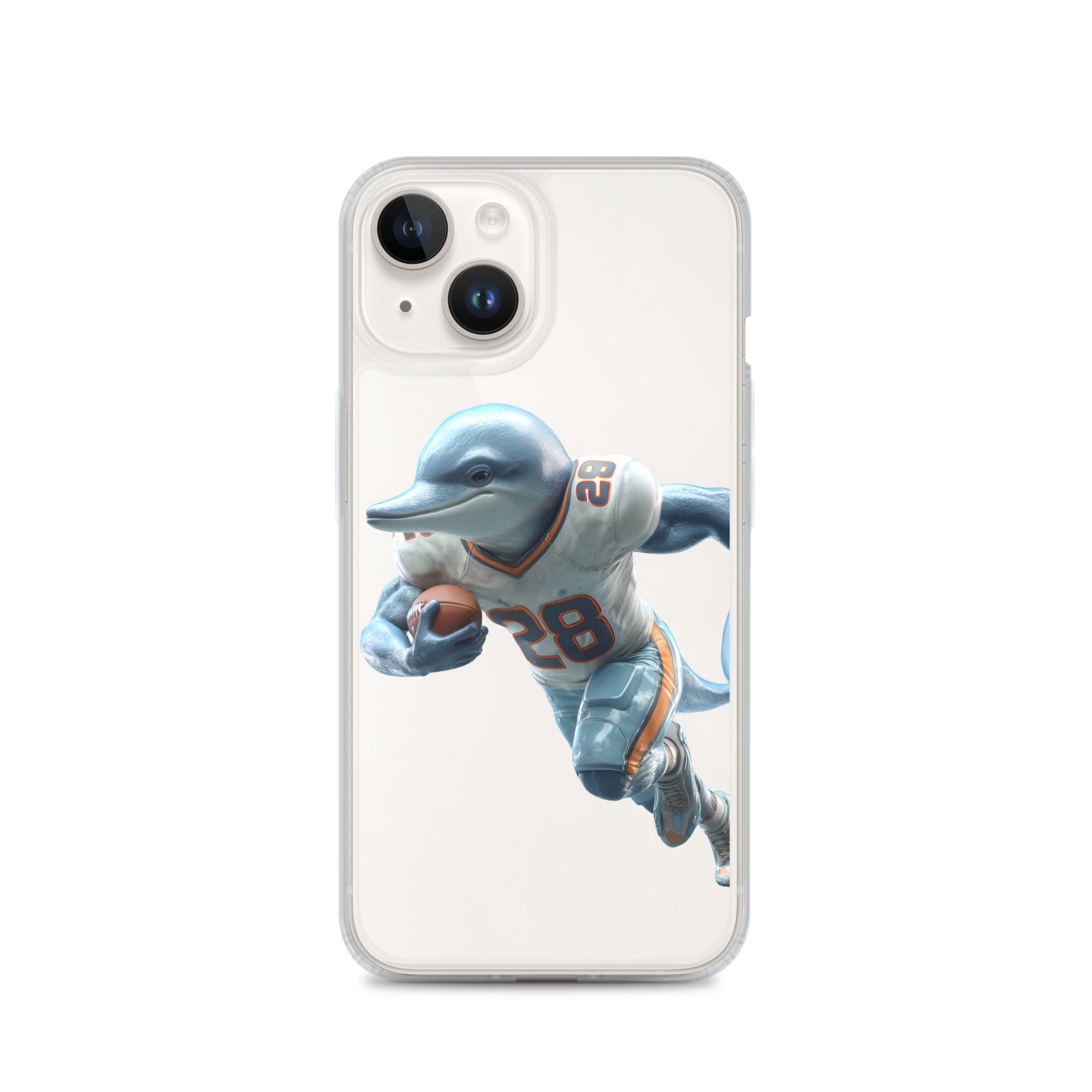 Dolphin 2 Clear Case for iPhone® iPhone 14