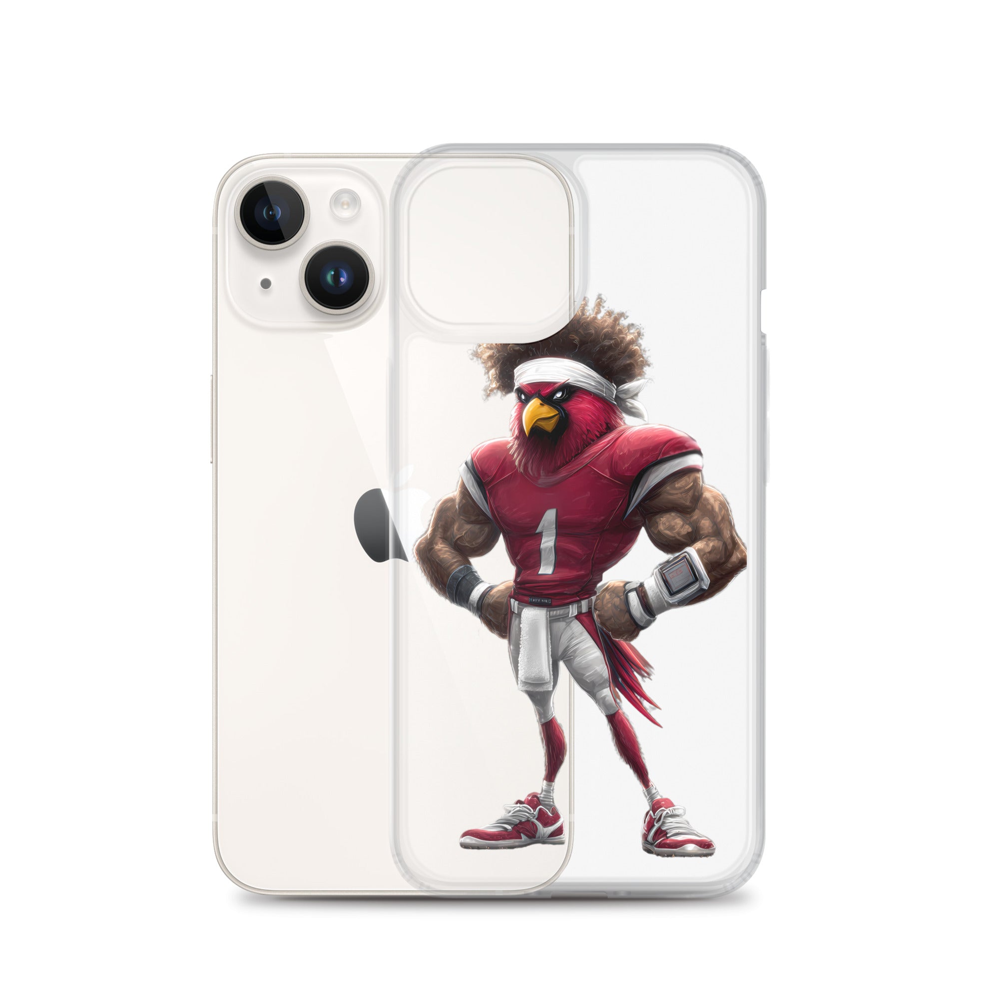 Cardinal 5 Clear Case for iPhone®