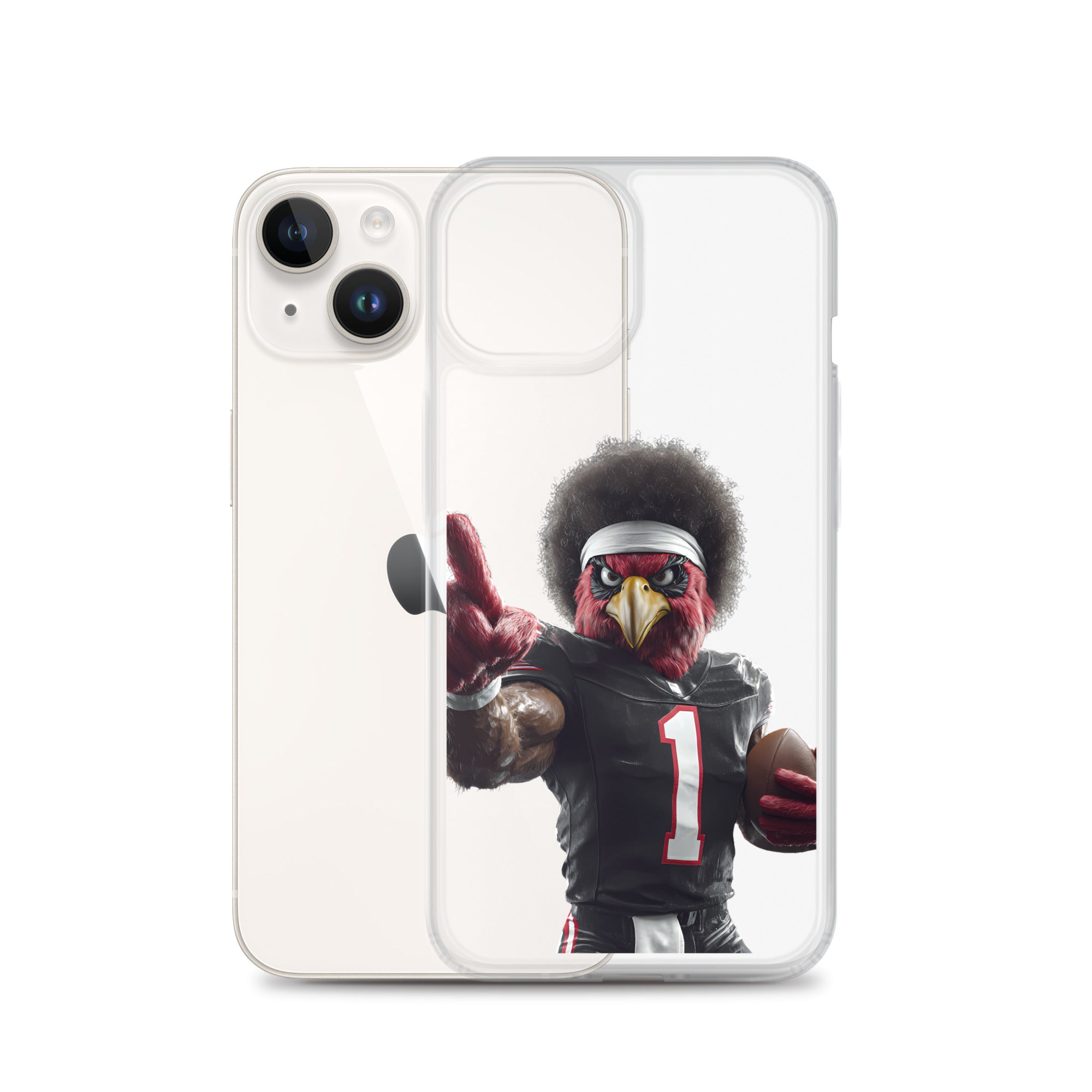 Cardinal 4 Clear Case for iPhone®