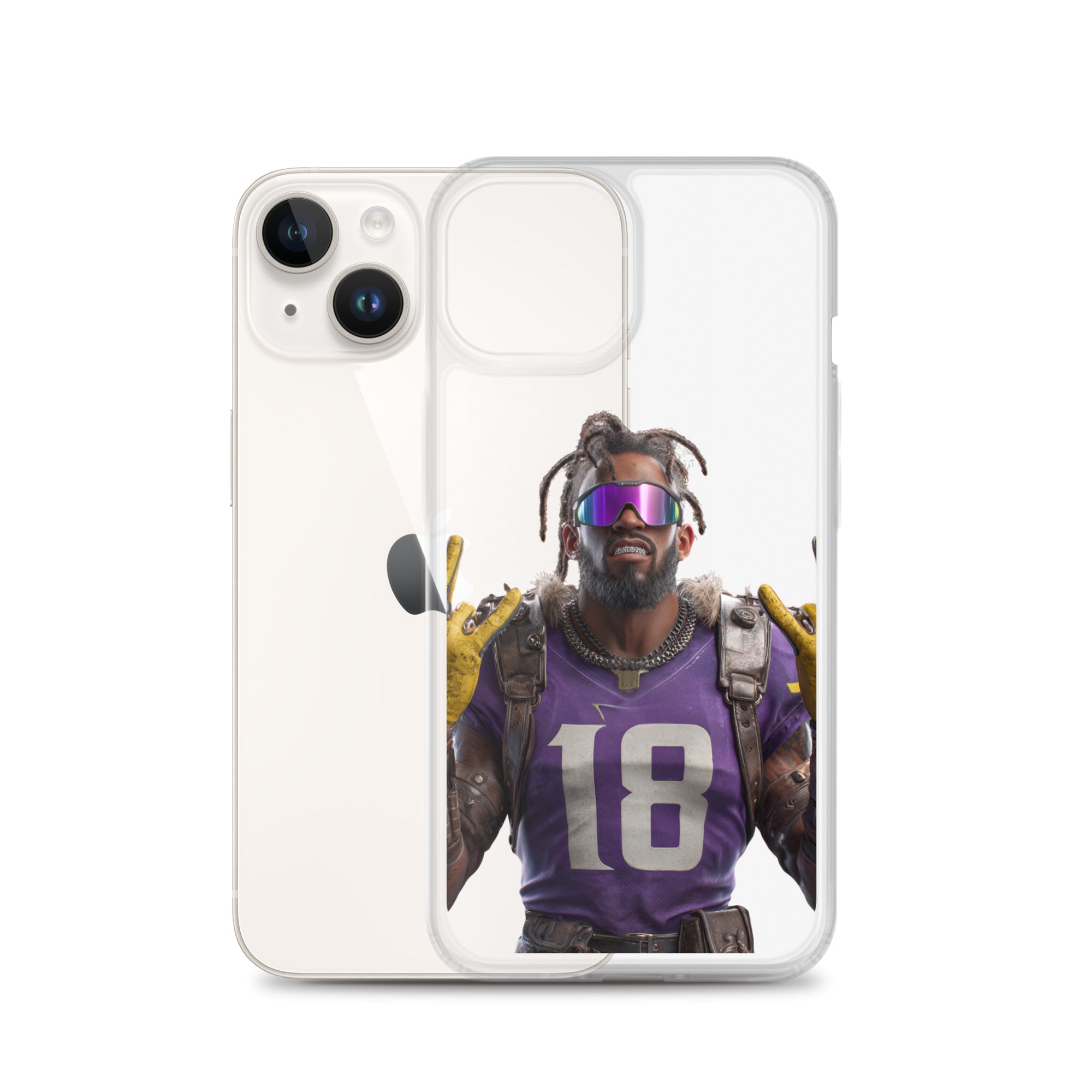 Viking 4 Clear Case for iPhone®