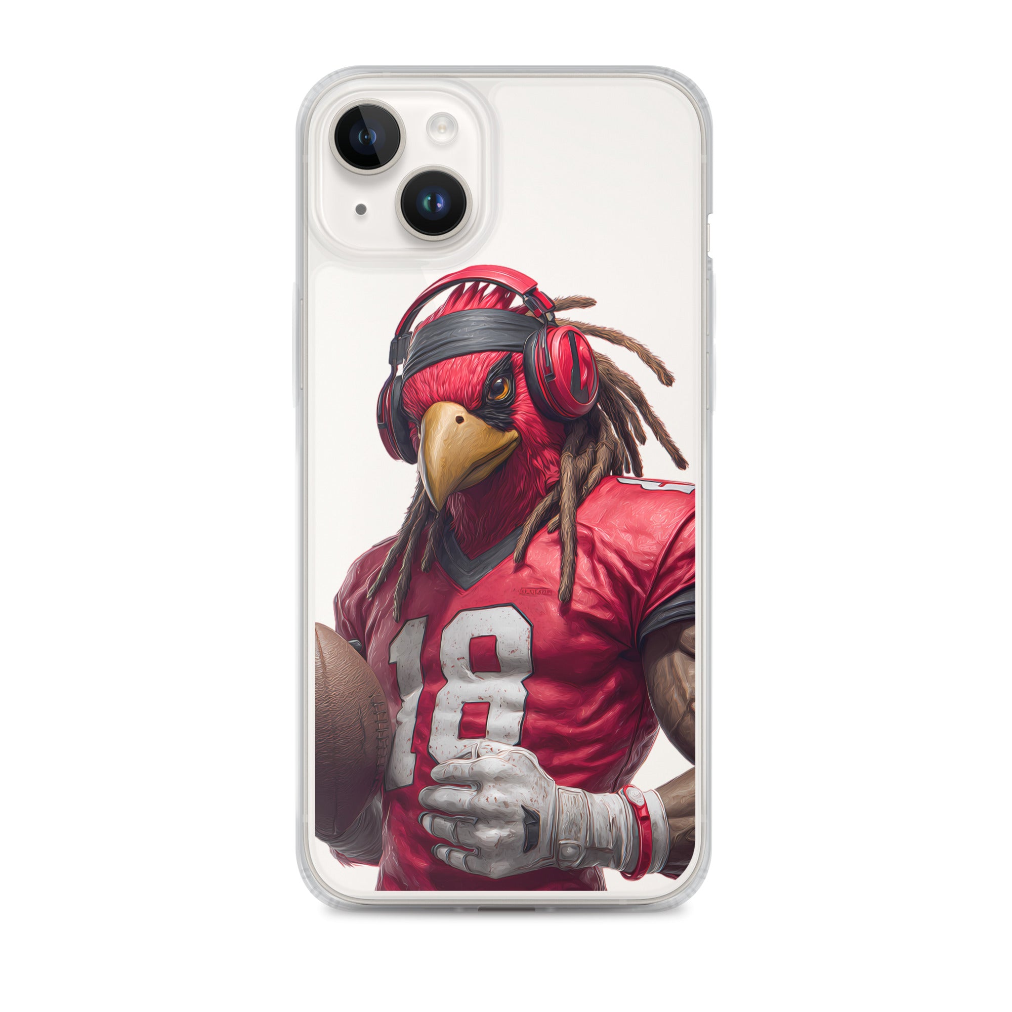 Cardinal 4 Clear Case for iPhone® iPhone 14 Plus