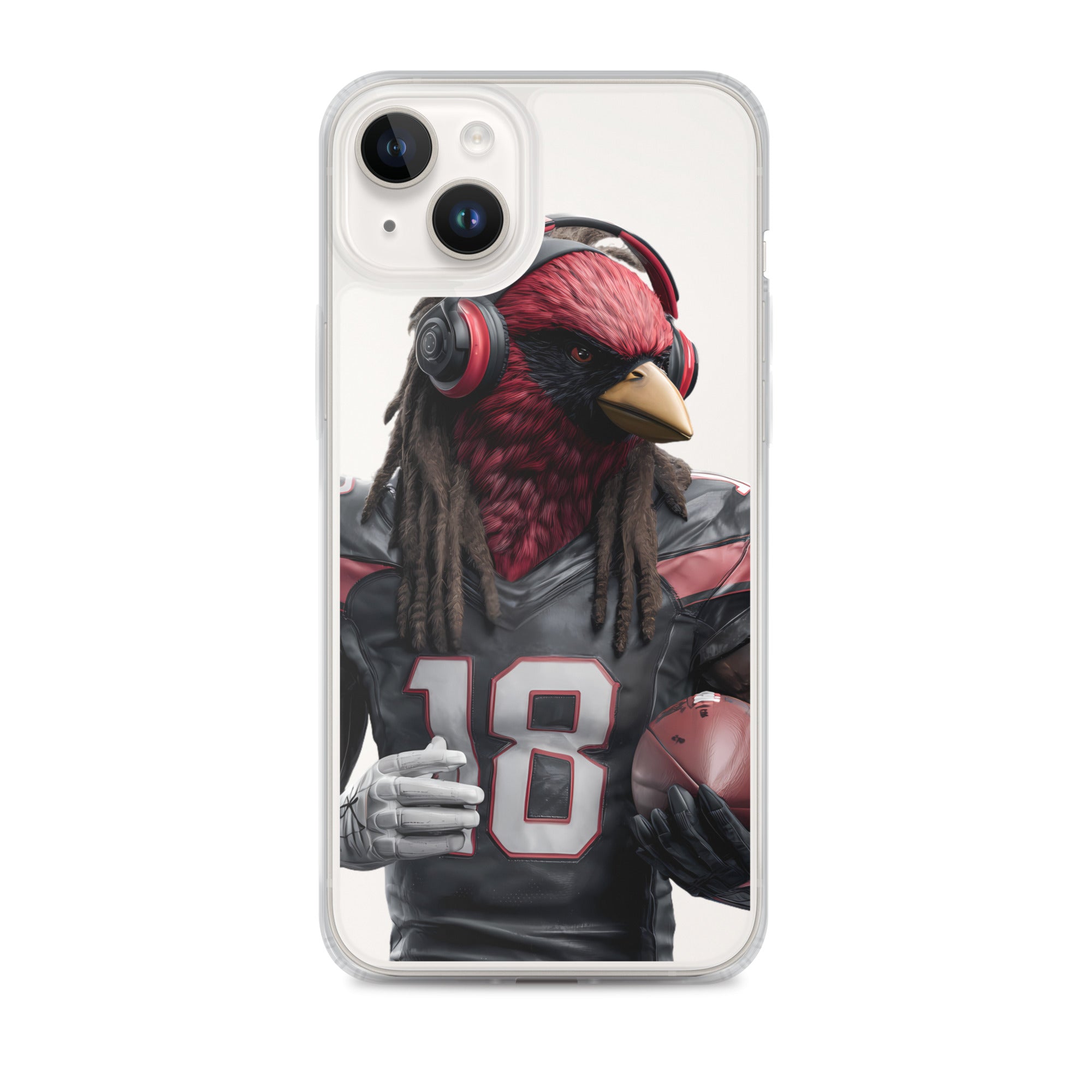 Cardinal 8 Clear Case for iPhone® iPhone 14 Plus