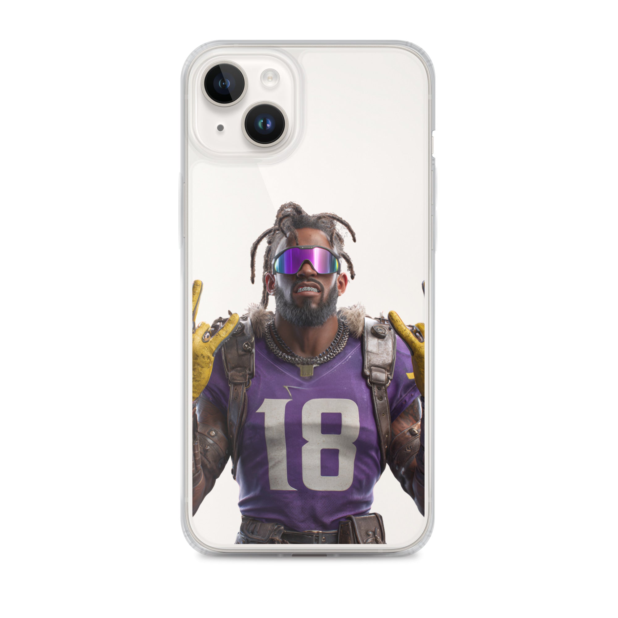 Viking 4 Clear Case for iPhone® iPhone 14 Plus