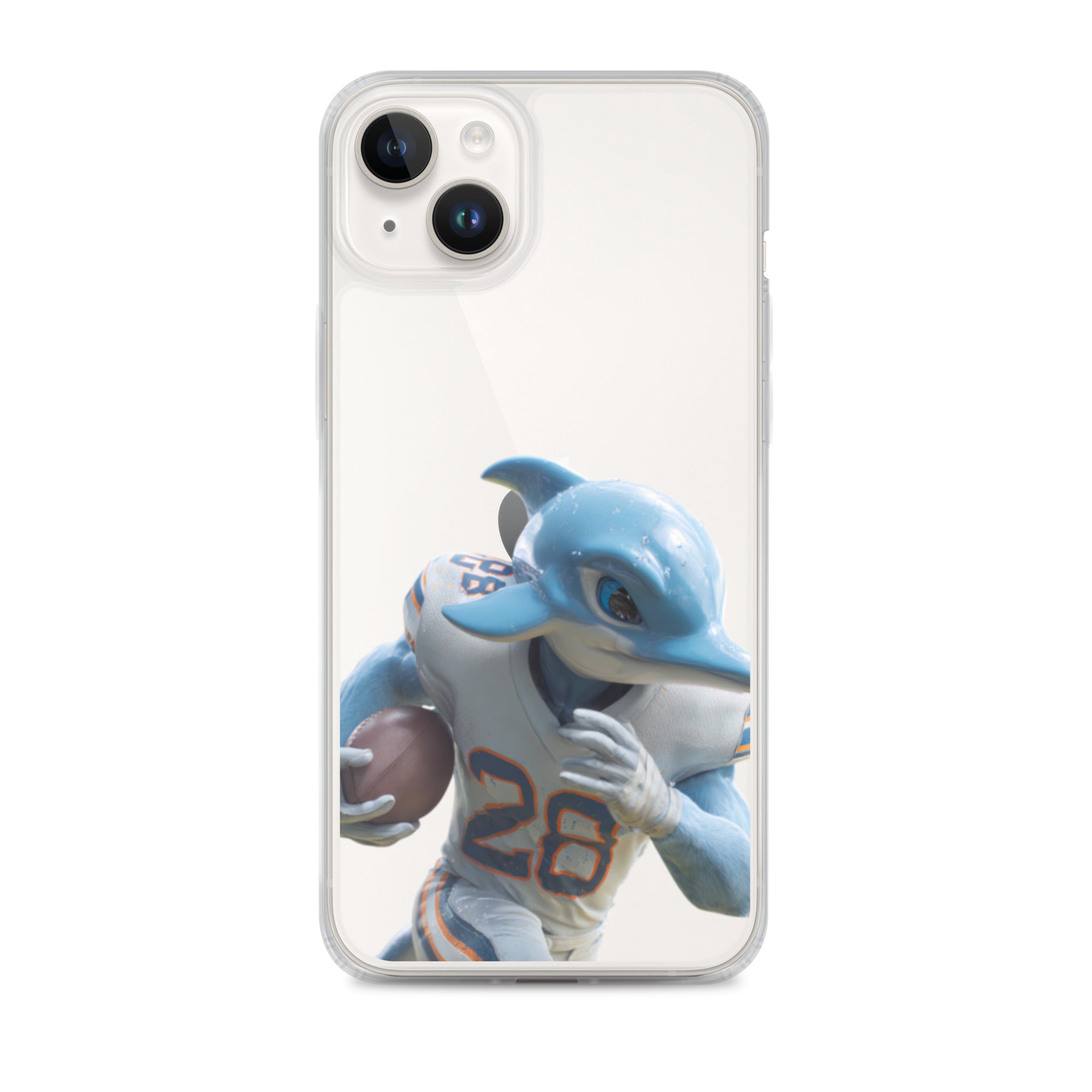 Dolphin 1 Clear Case for iPhone® iPhone 14 Plus