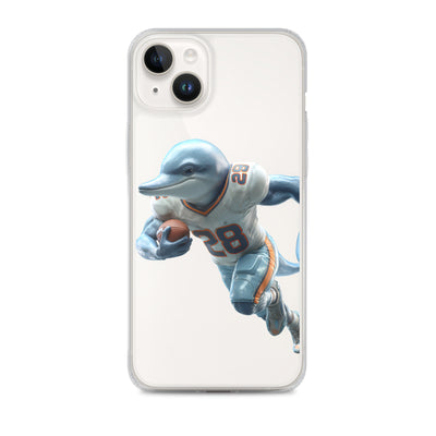 Dolphin 2 Clear Case for iPhone® iPhone 14 Plus