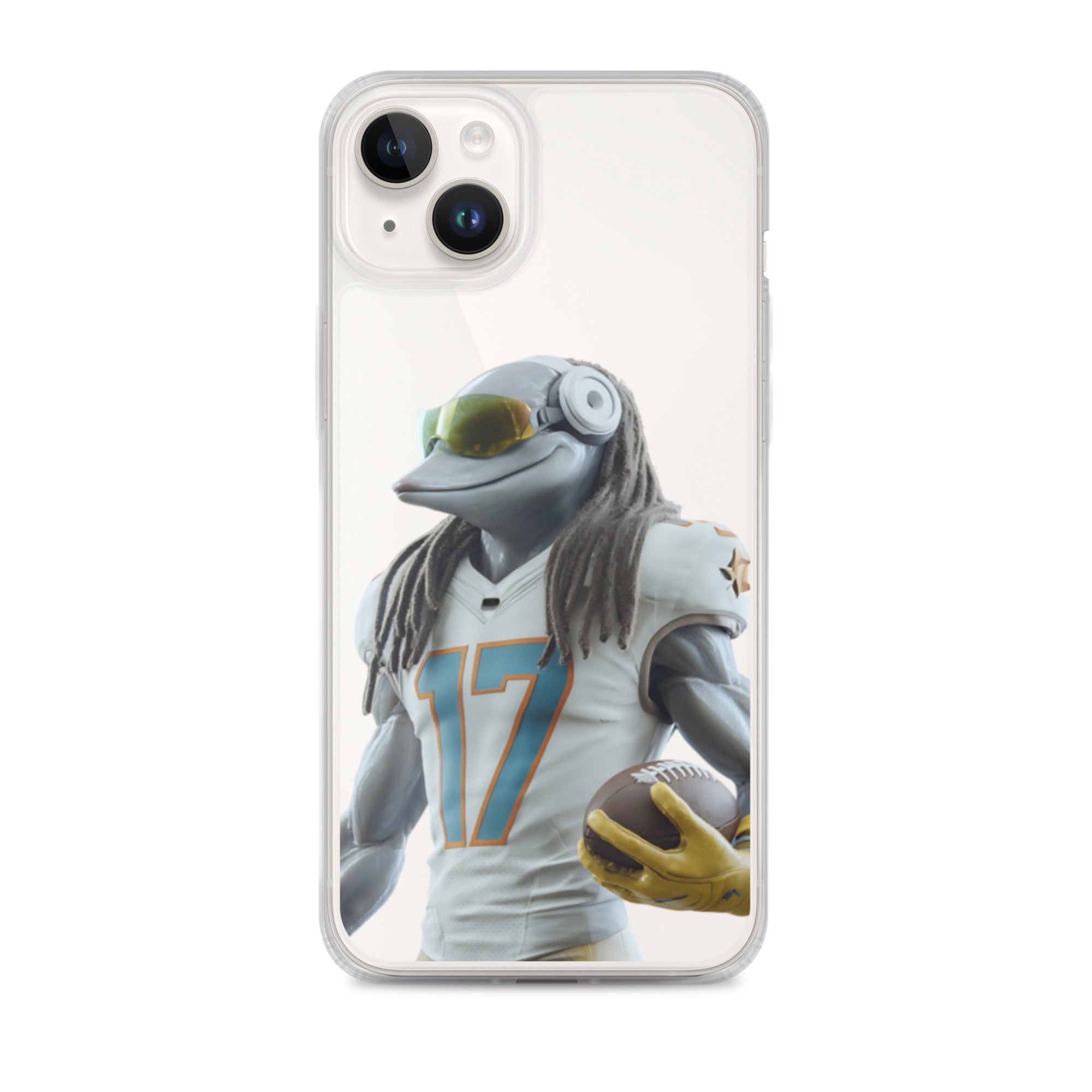 Dolphin 5 Clear Case for iPhone® iPhone 14 Plus