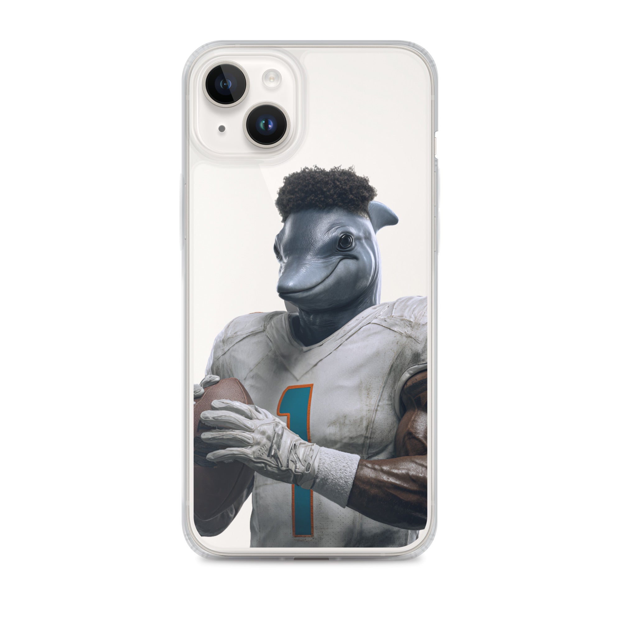 Dolphin 7 Clear Case for iPhone® iPhone 14 Plus
