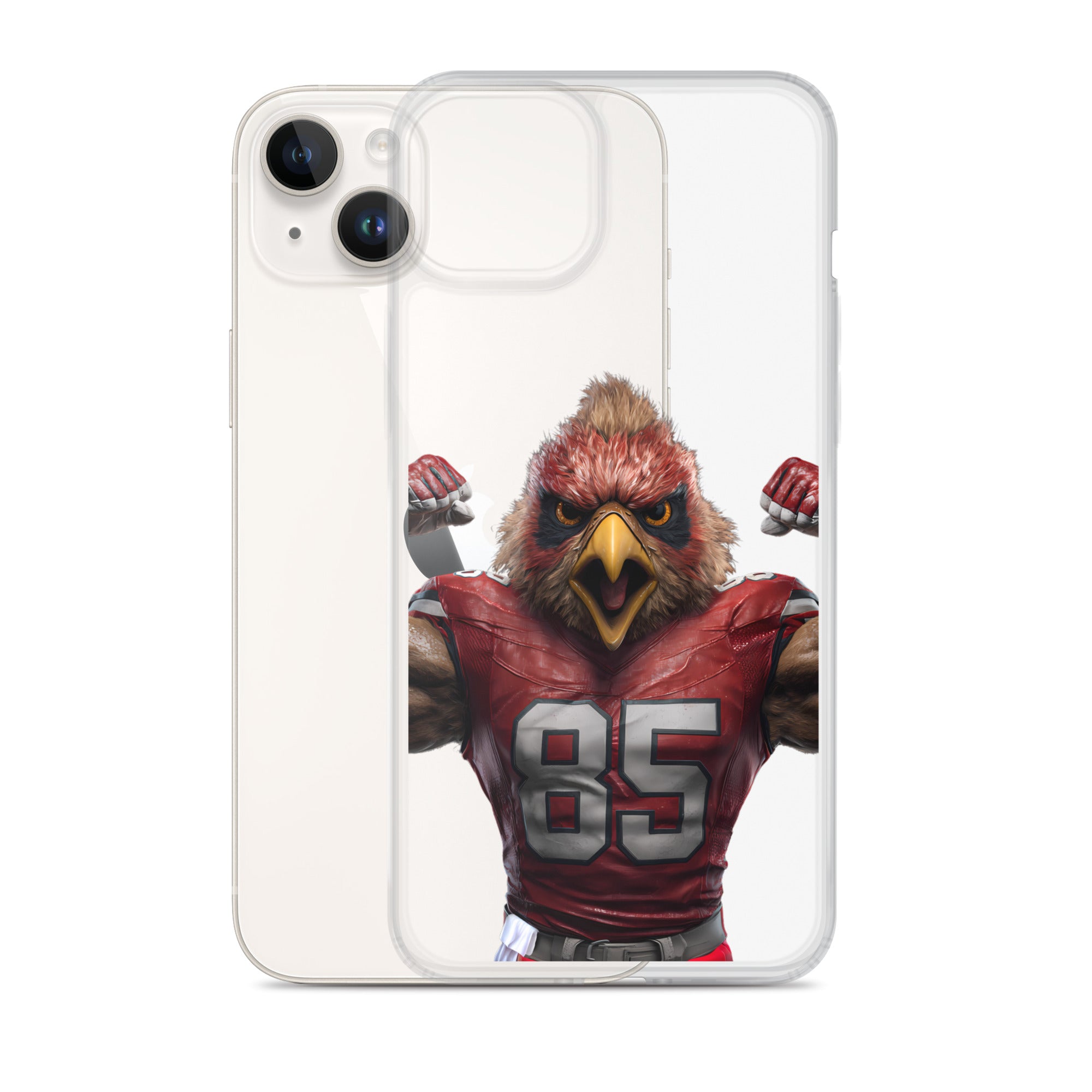 Cardinal 7 Clear Case for iPhone®