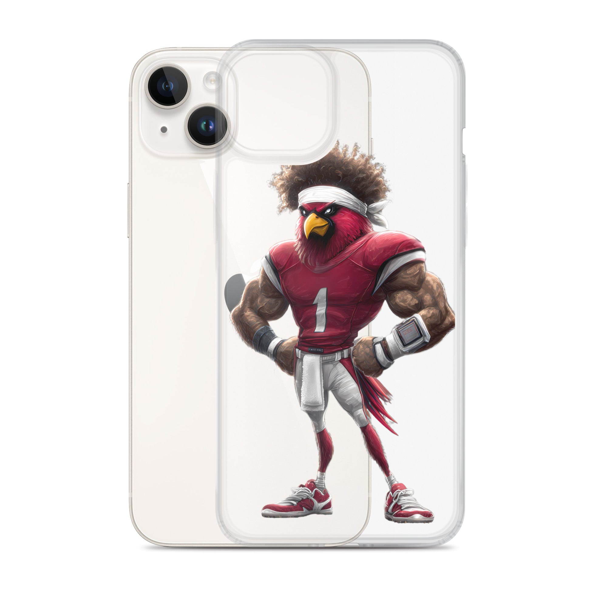 Cardinal 5 Clear Case for iPhone®
