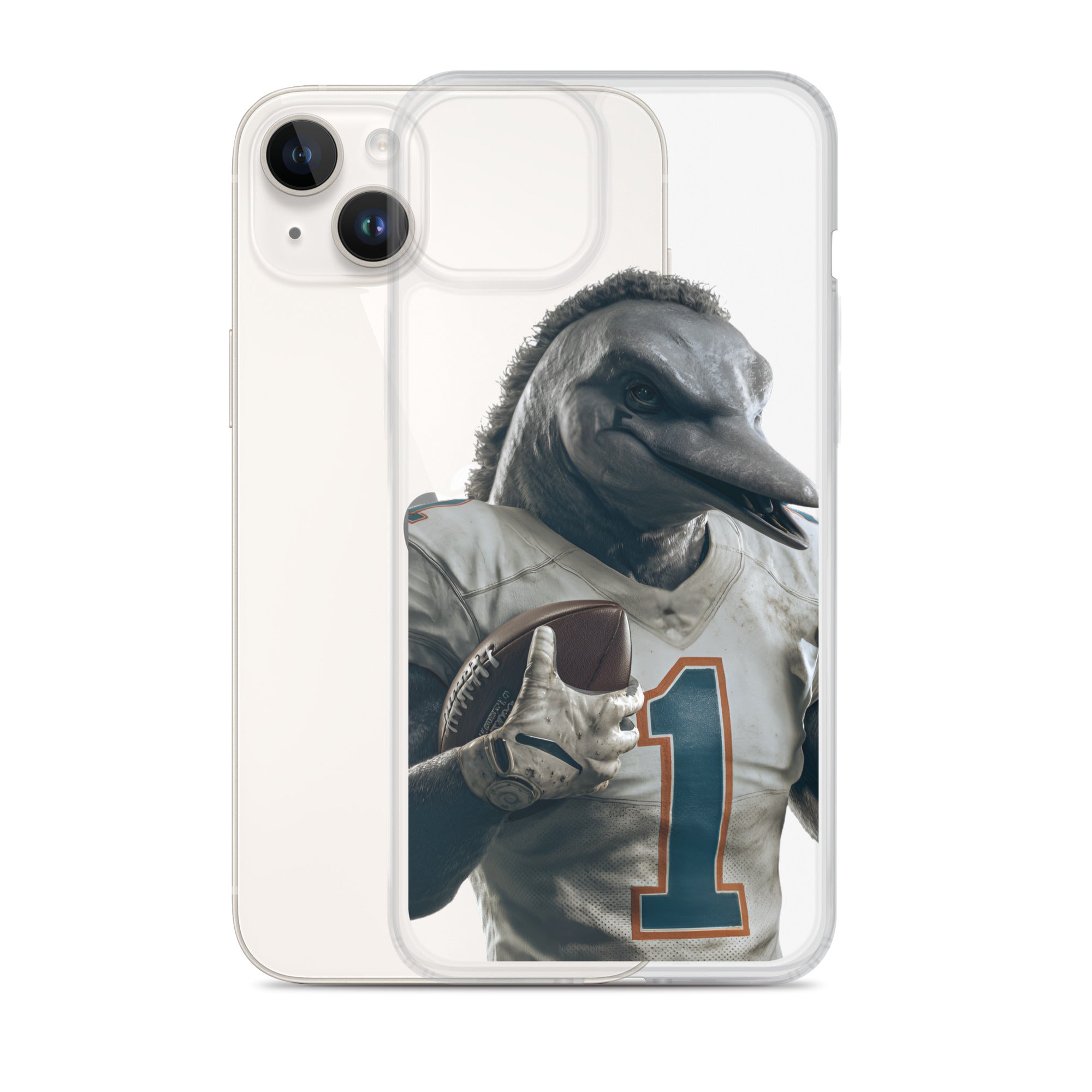 Dolphin 8 Clear Case for iPhone®