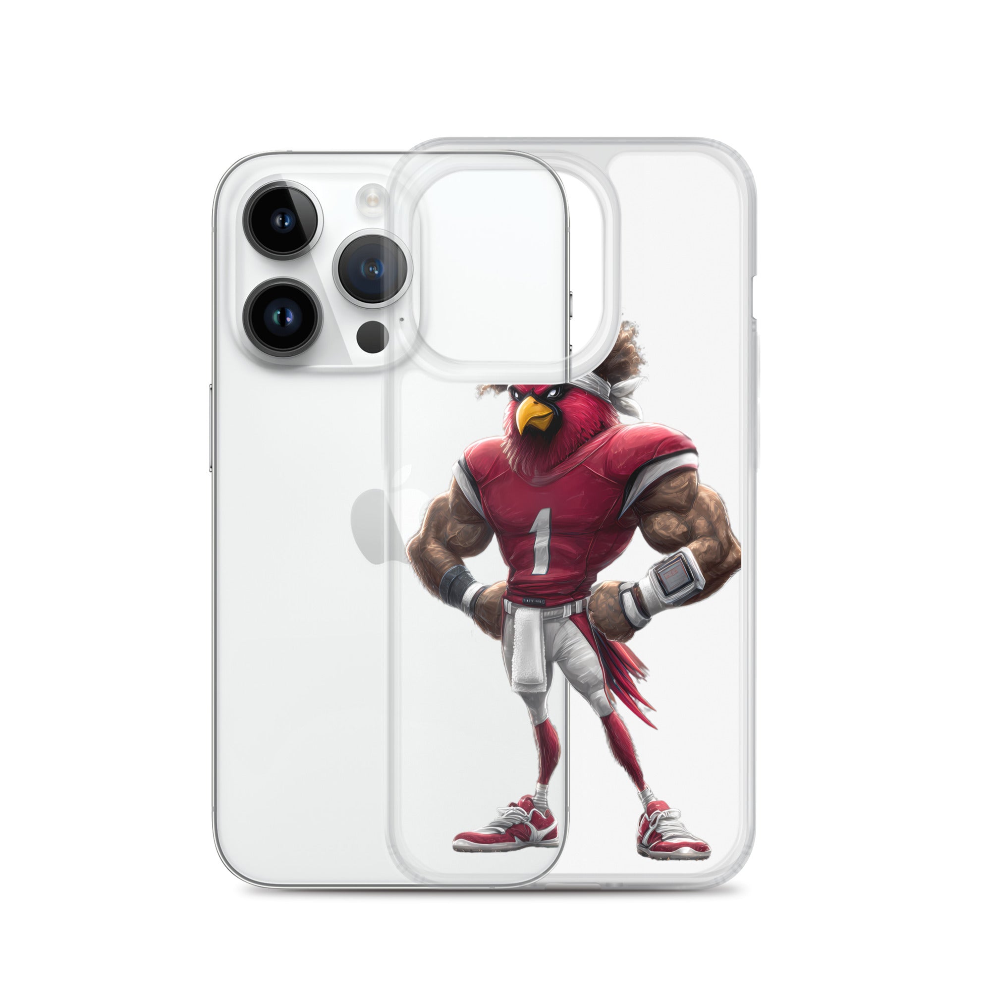 Cardinal 5 Clear Case for iPhone®