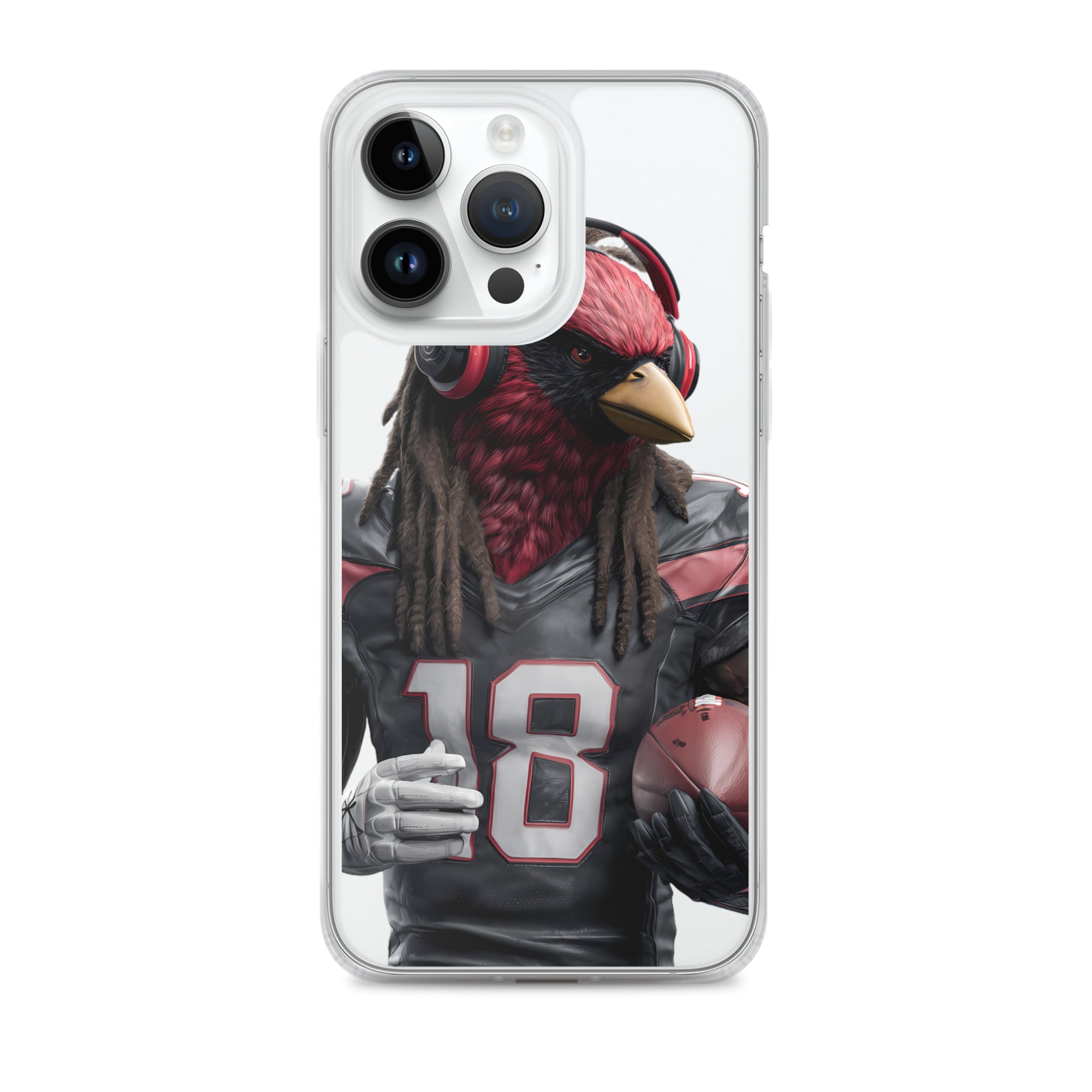 Cardinal 8 Clear Case for iPhone® iPhone 14 Pro Max