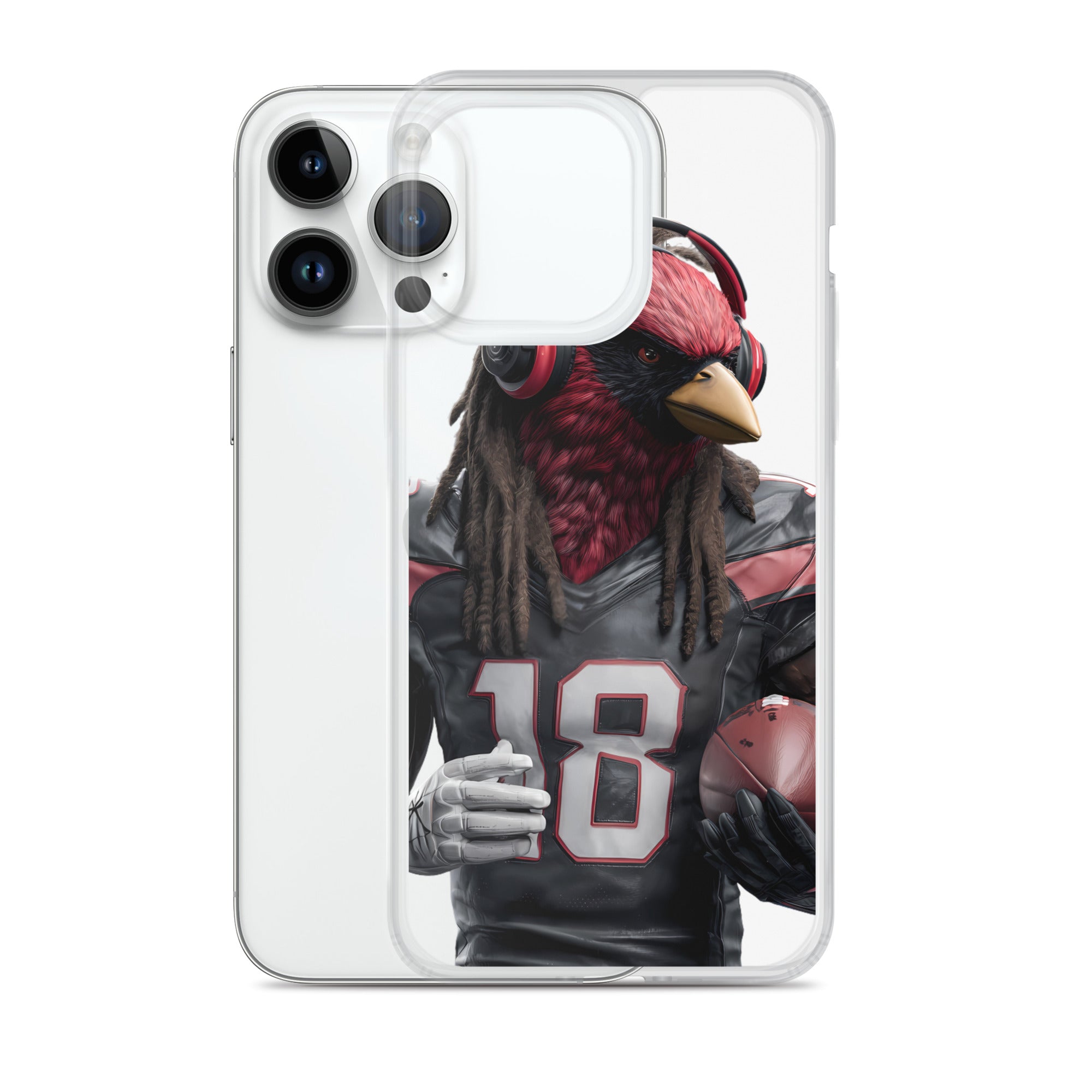 Cardinal 8 Clear Case for iPhone®