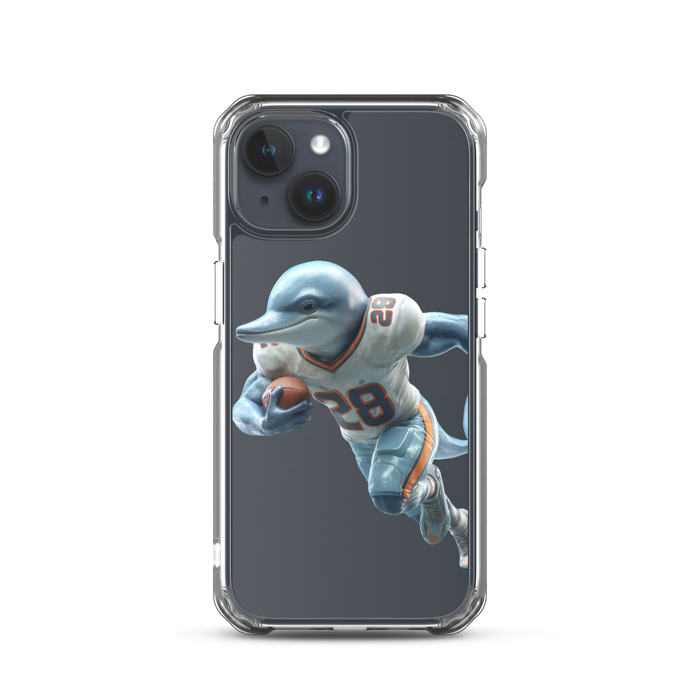 Dolphin 2 Clear Case for iPhone® iPhone 15