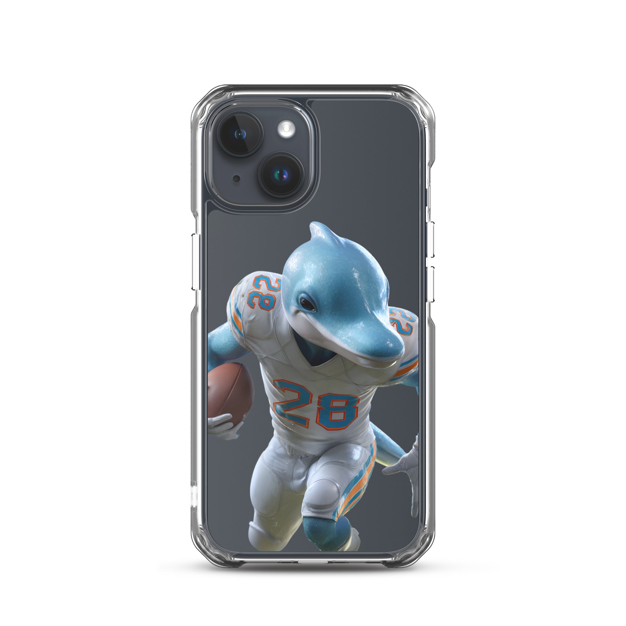 Dolphin 3 Clear Case for iPhone® iPhone 15