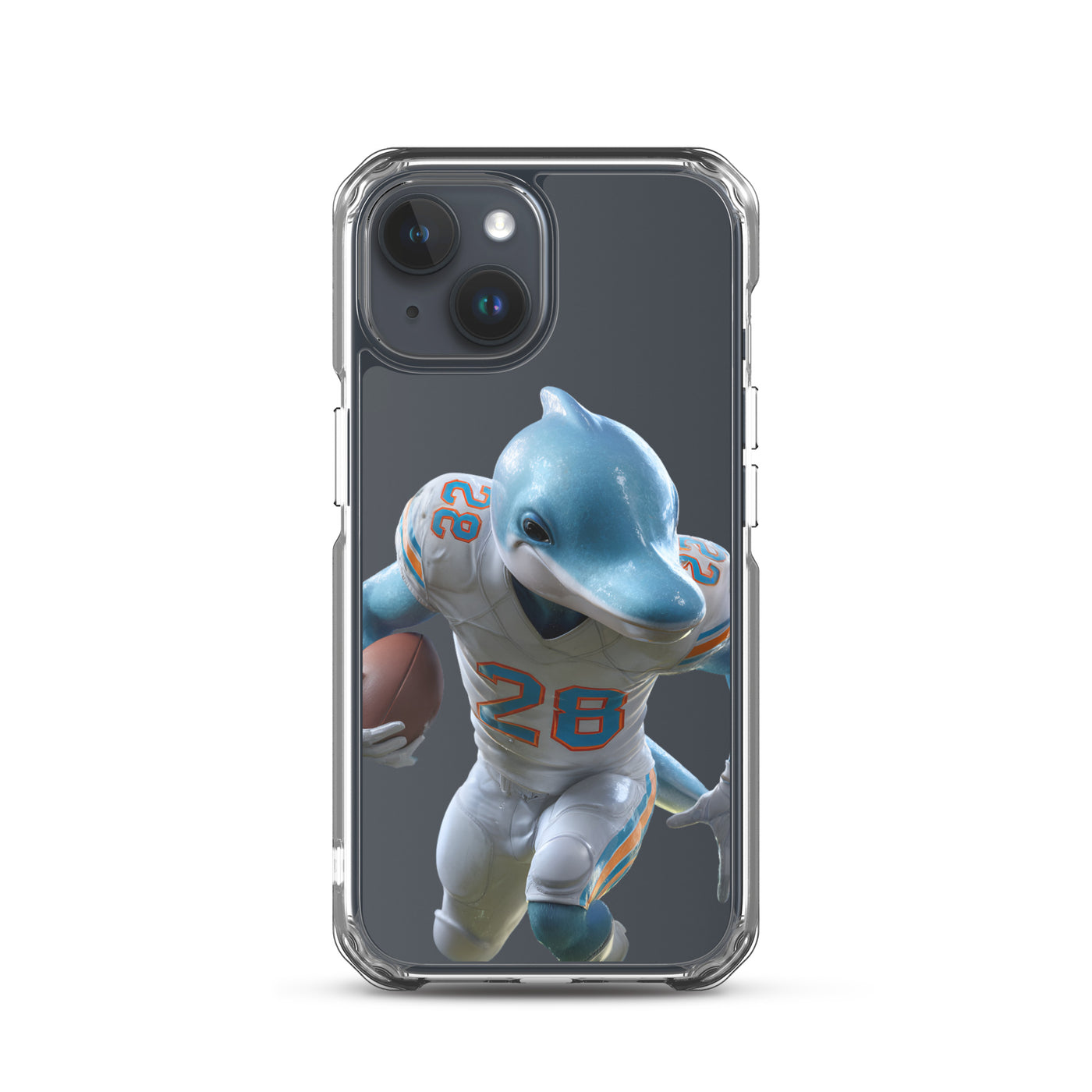 Dolphin 3 Clear Case for iPhone® iPhone 15