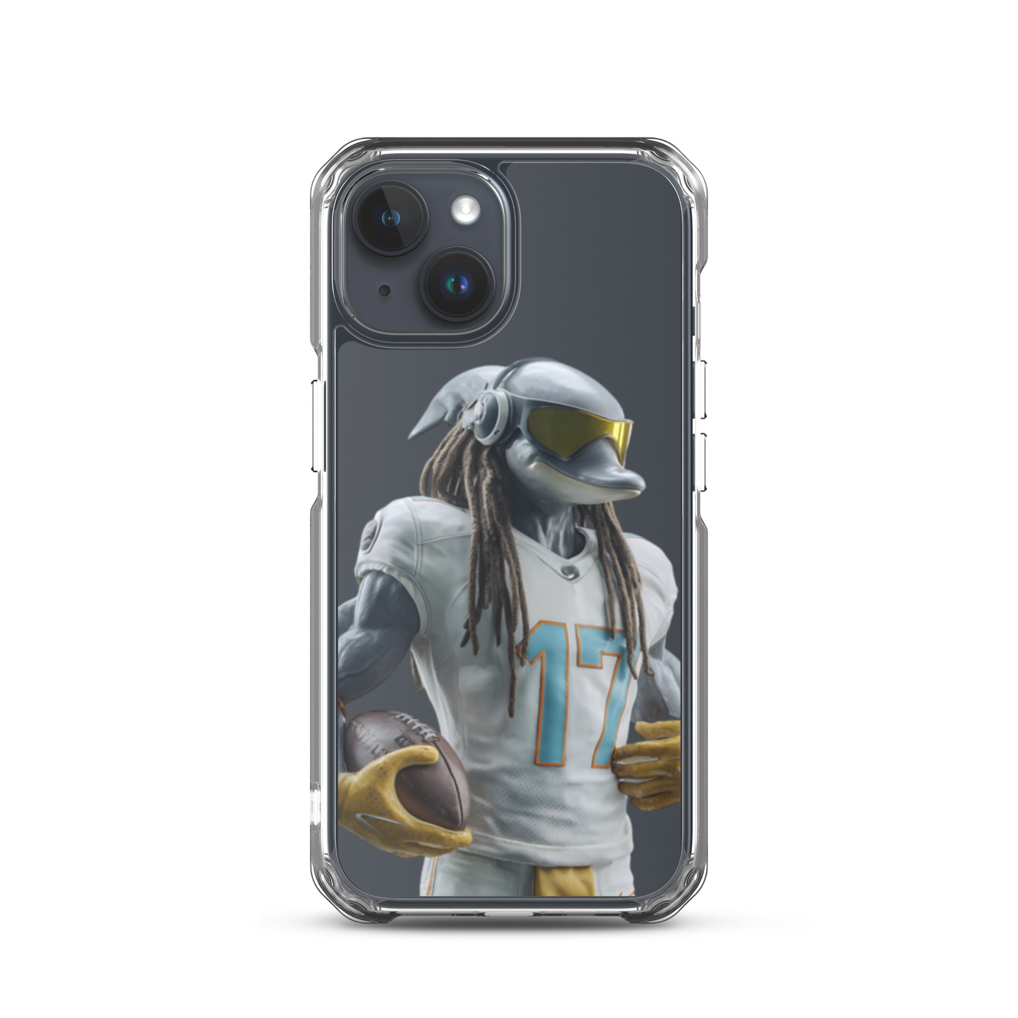 Dolphin 4 Clear Case for iPhone® iPhone 15