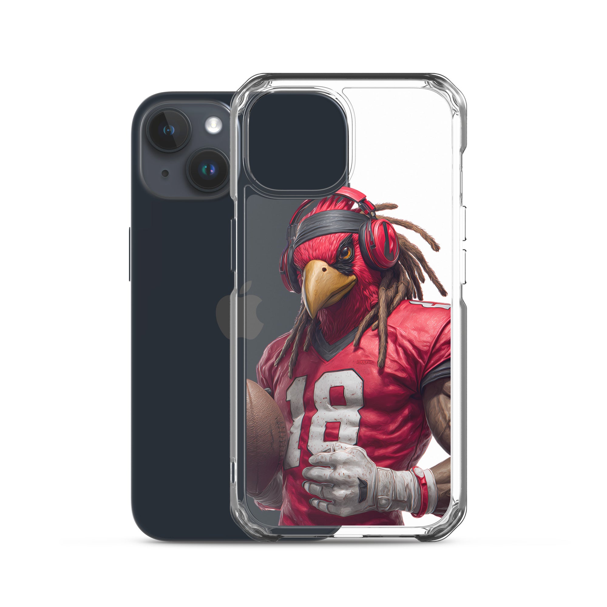 Cardinal 4 Clear Case for iPhone®