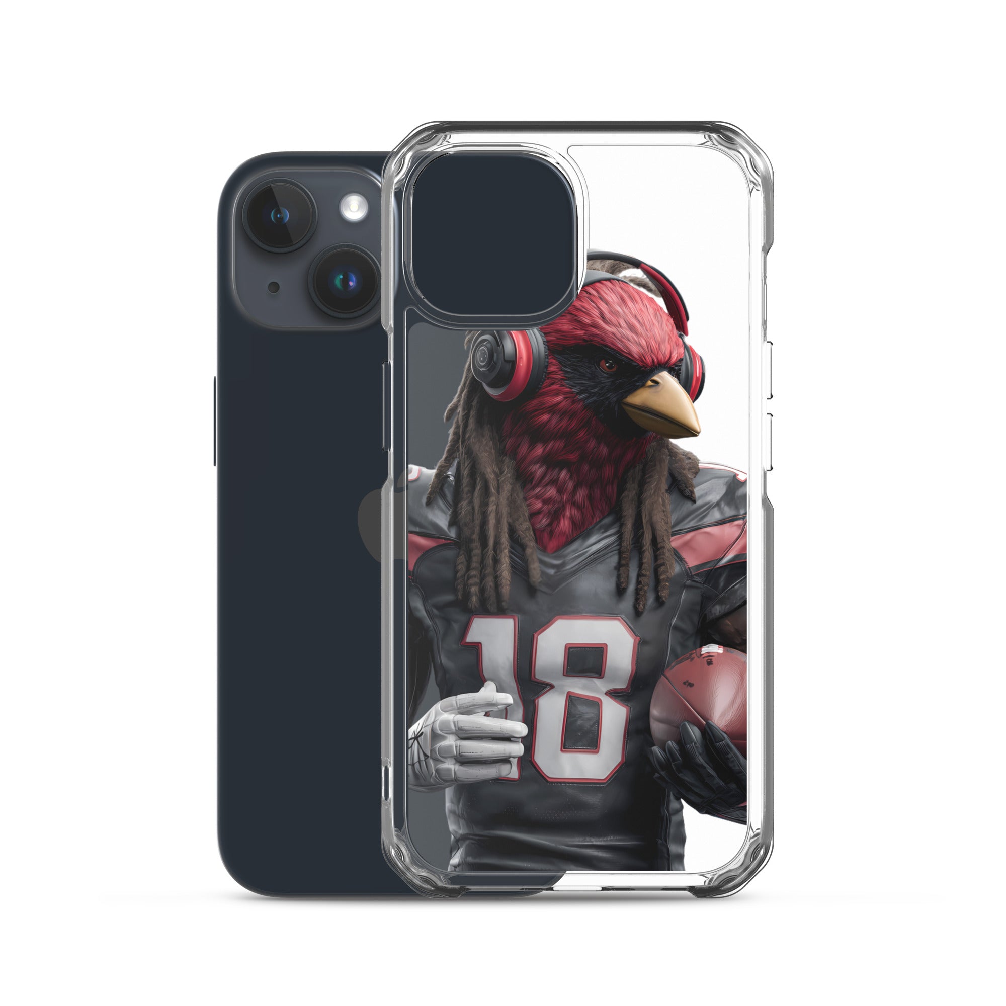 Cardinal 8 Clear Case for iPhone®