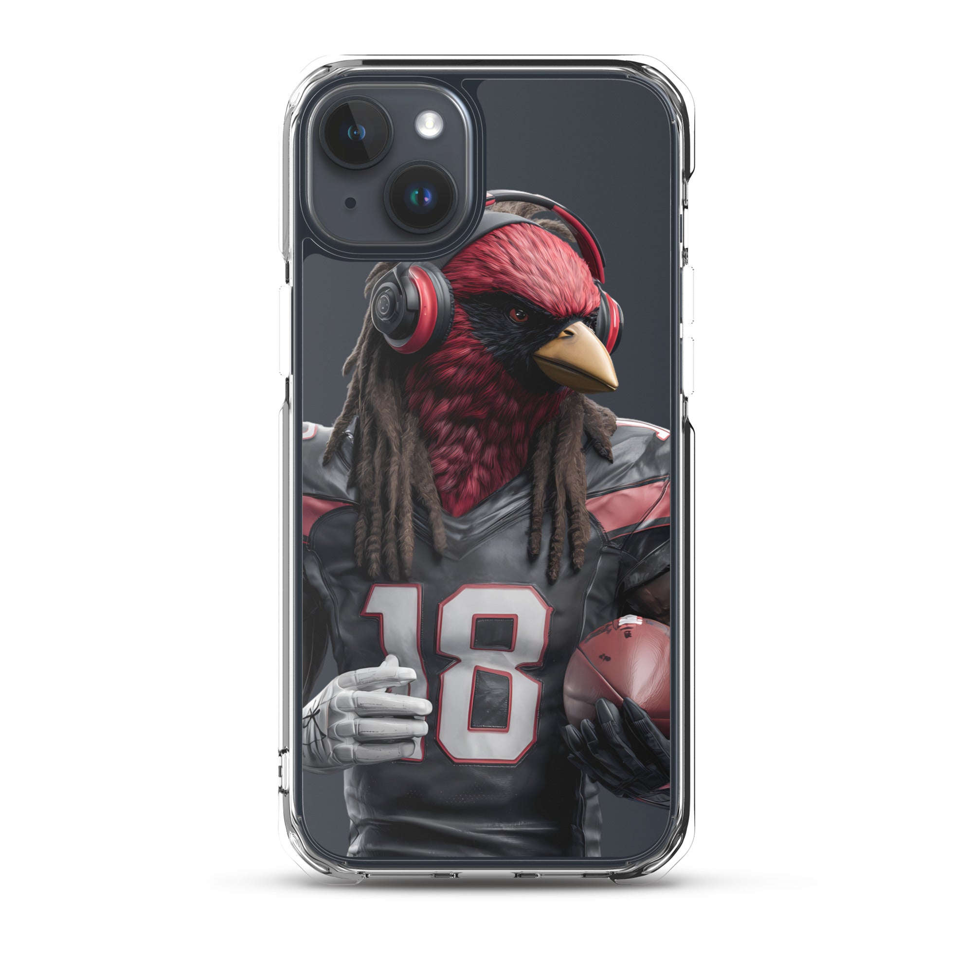 Cardinal 8 Clear Case for iPhone® iPhone 15 Plus