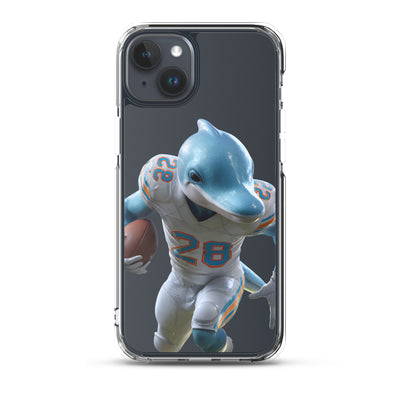 Dolphin 3 Clear Case for iPhone® iPhone 15 Plus