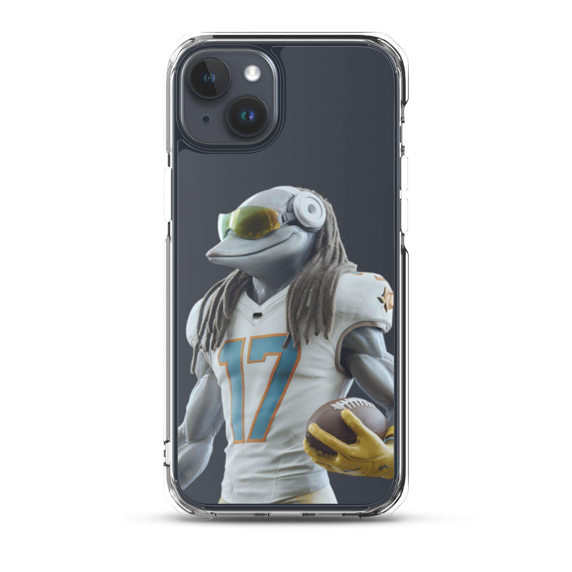 Dolphin 5 Clear Case for iPhone® iPhone 15 Plus