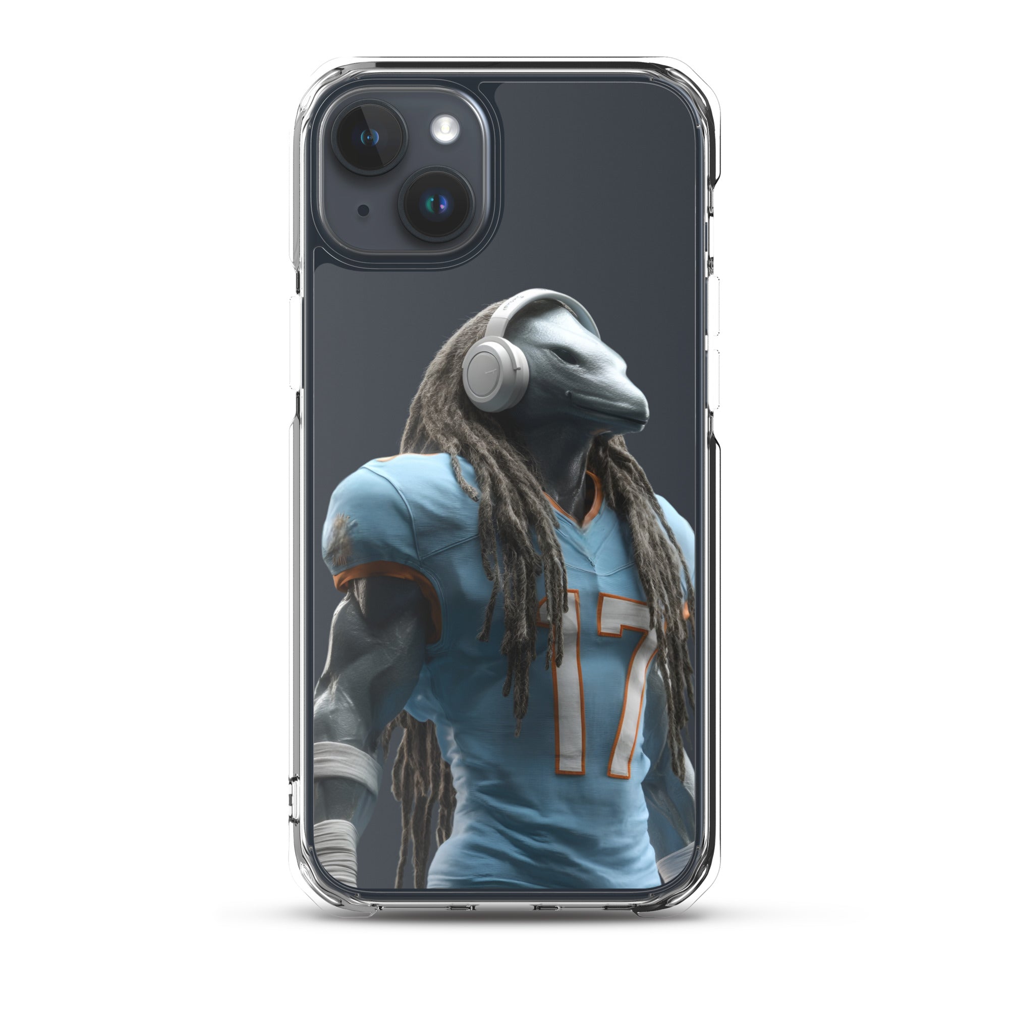 Dolphin 6 Clear Case for iPhone® iPhone 15 Plus