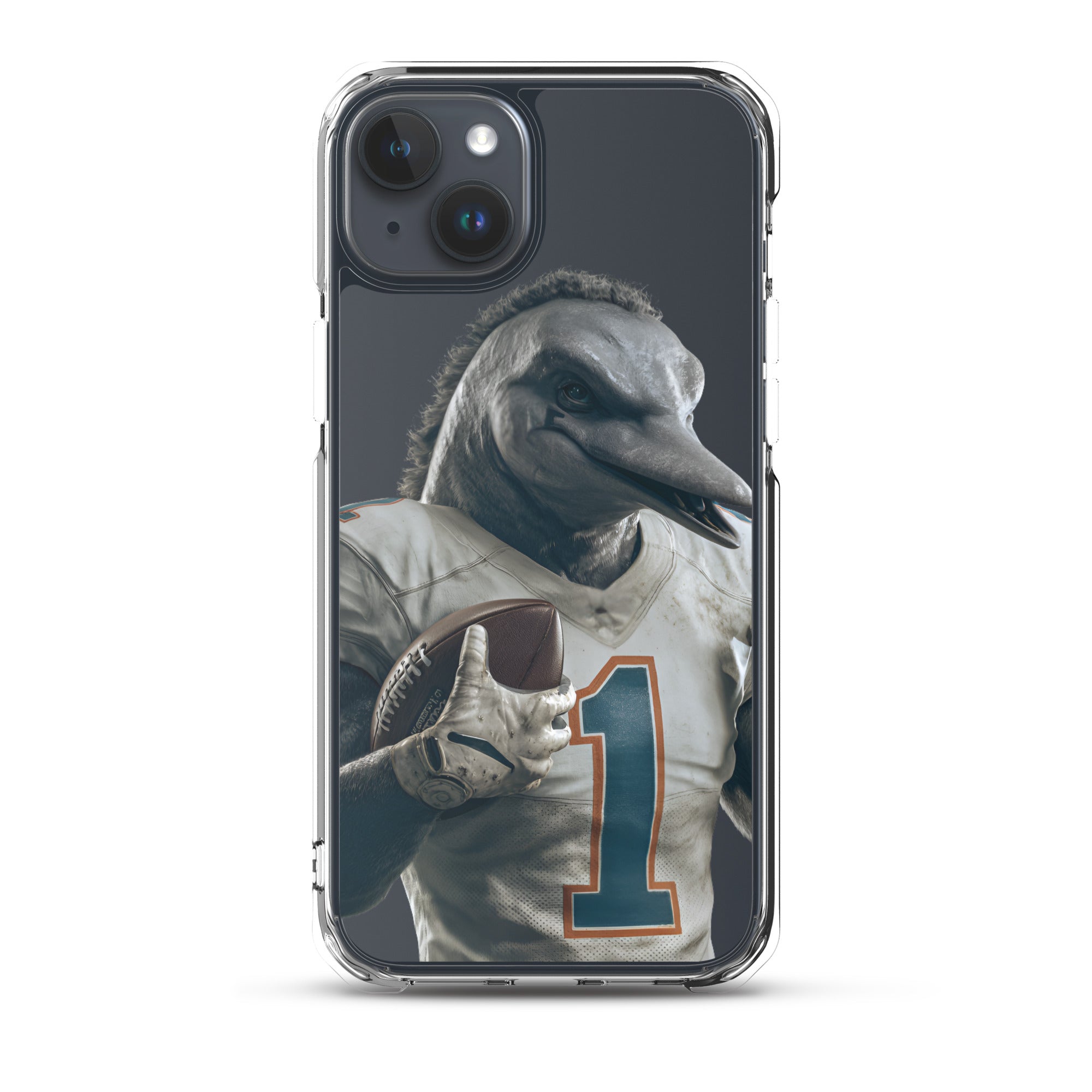 Dolphin 8 Clear Case for iPhone® iPhone 15 Plus