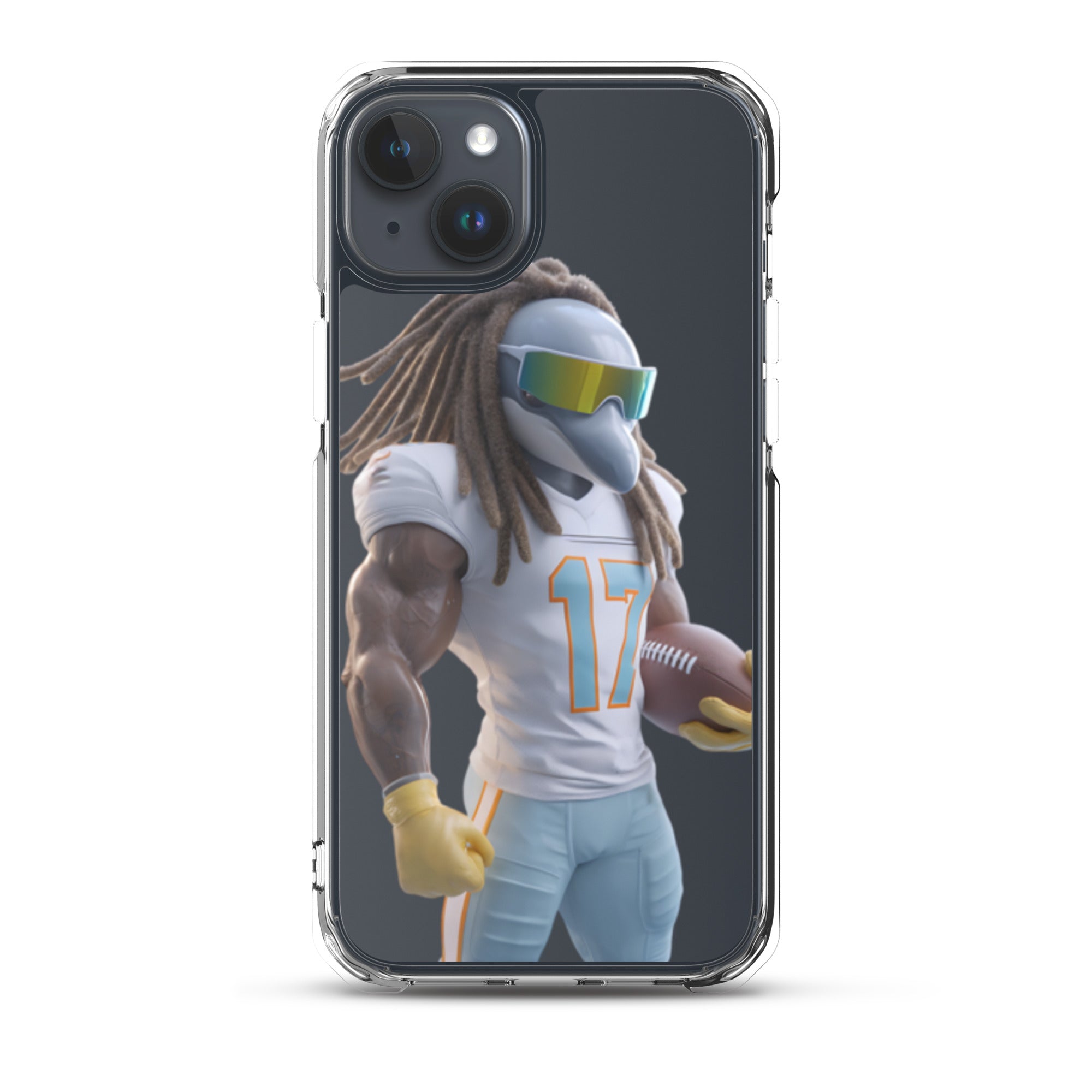 Dolphin 11 Clear Case for iPhone® iPhone 15 Plus