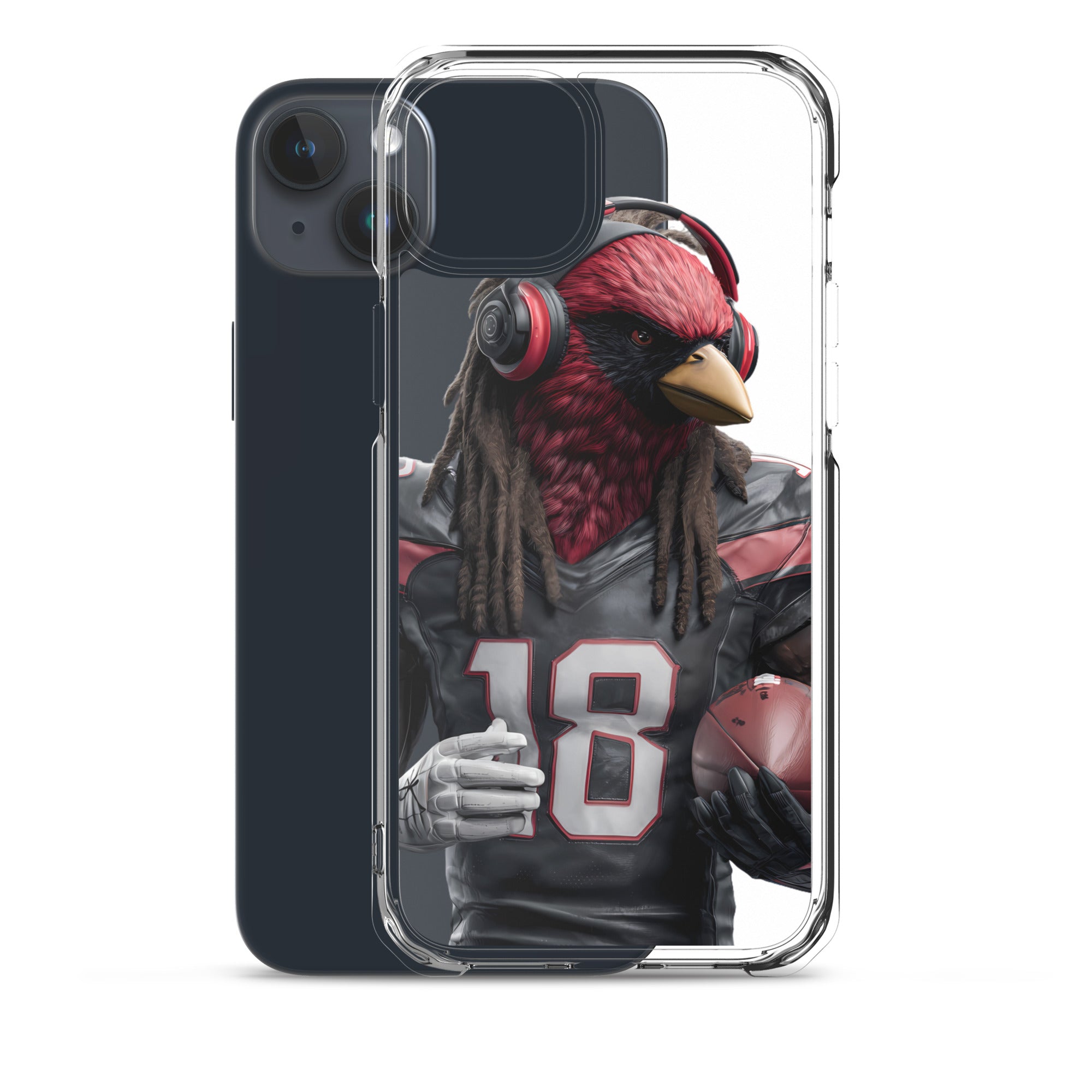 Cardinal 8 Clear Case for iPhone®