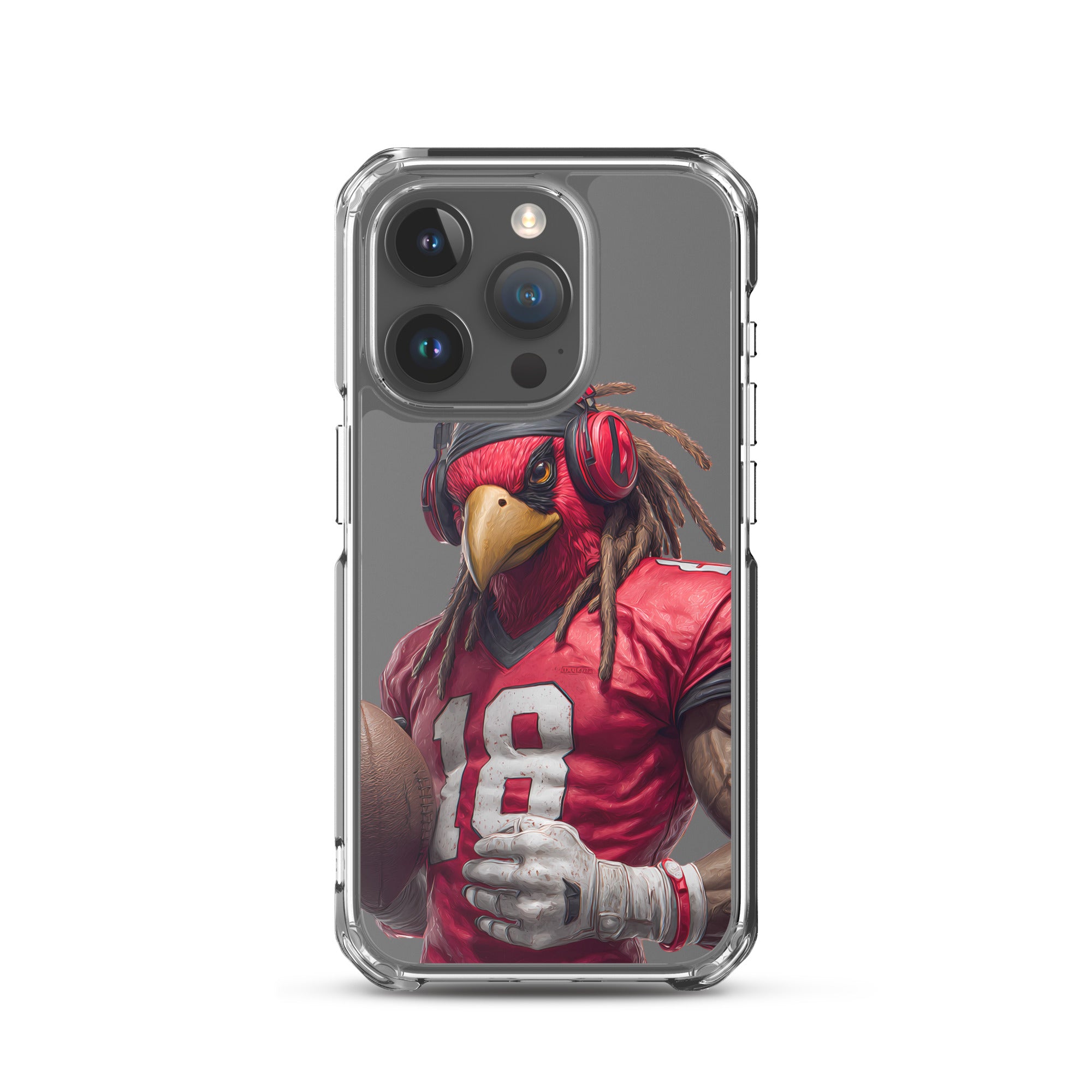 Cardinal 4 Clear Case for iPhone® iPhone 15 Pro