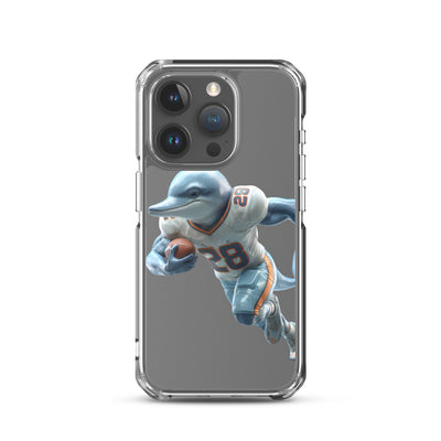Dolphin 2 Clear Case for iPhone® iPhone 15 Pro