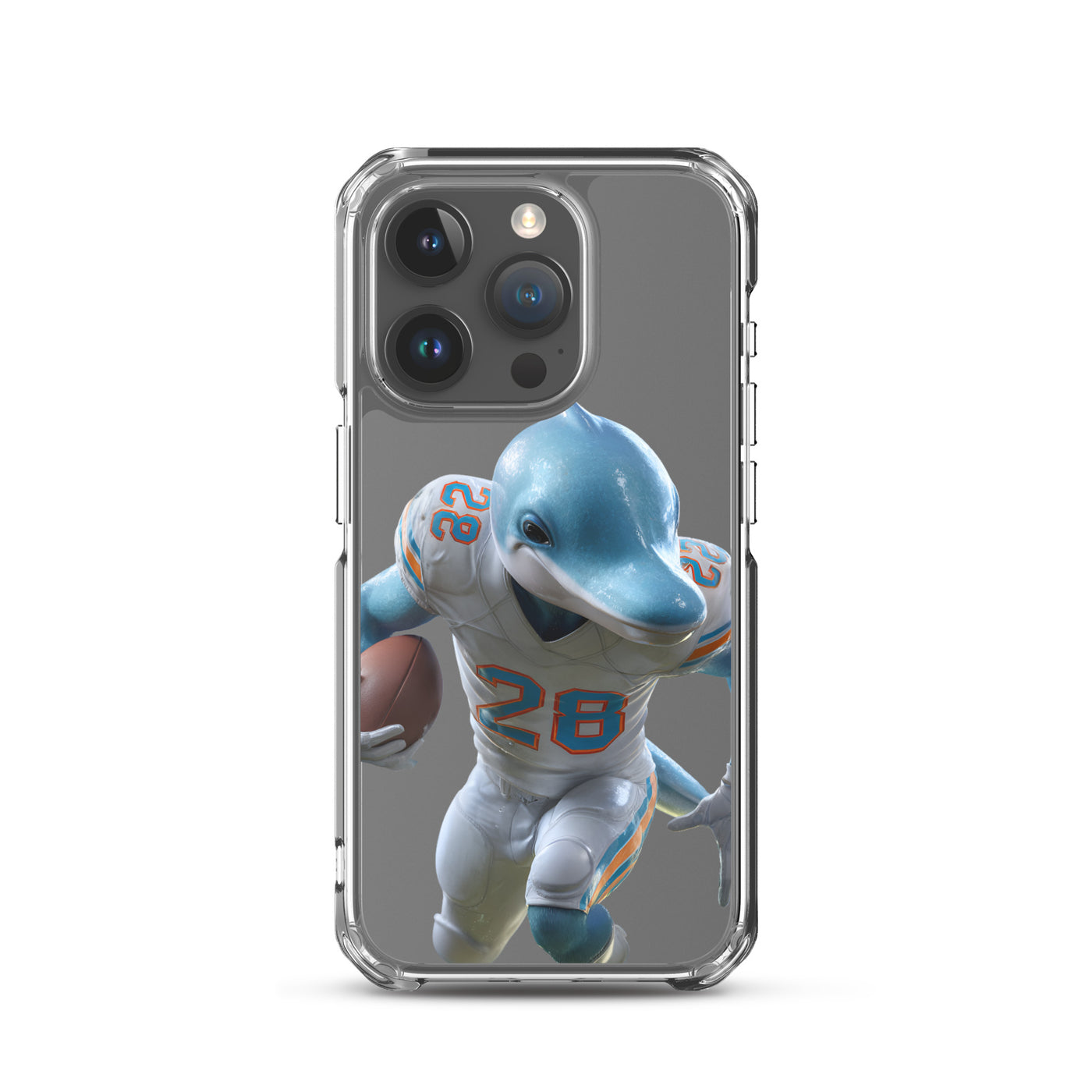 Dolphin 3 Clear Case for iPhone® iPhone 15 Pro