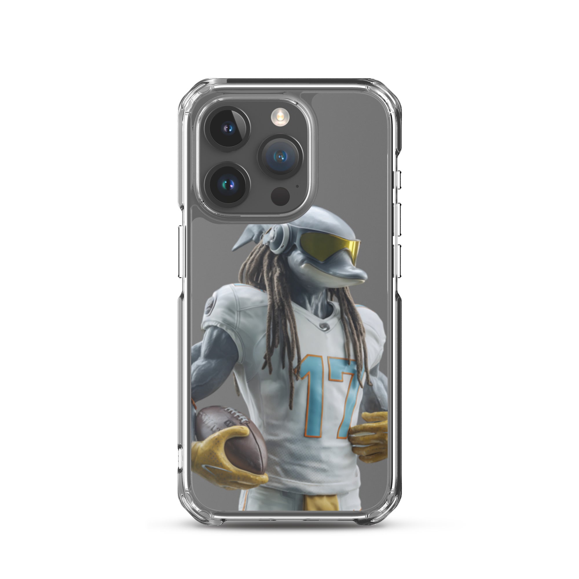 Dolphin 4 Clear Case for iPhone® iPhone 15 Pro