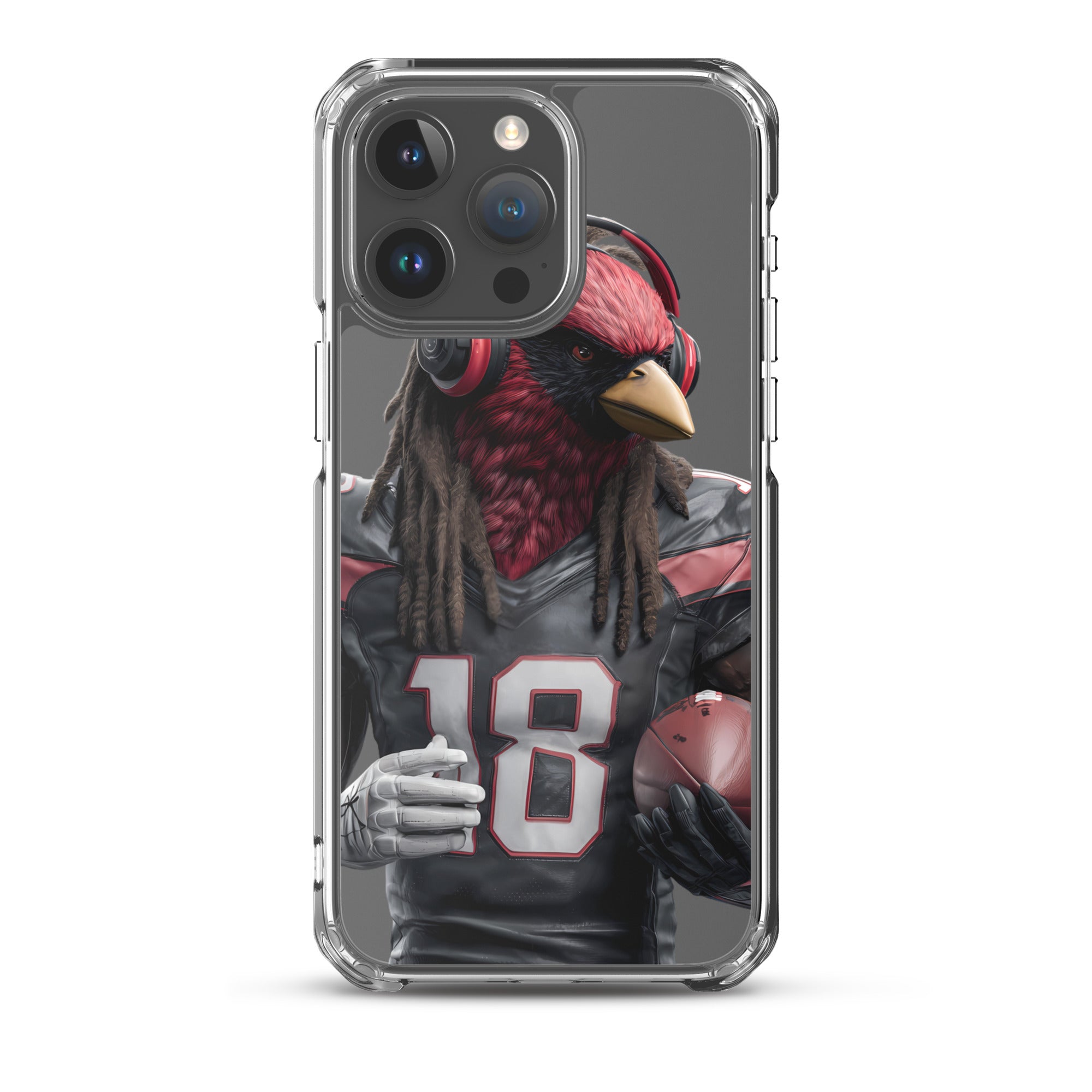 Cardinal 8 Clear Case for iPhone® iPhone 15 Pro Max