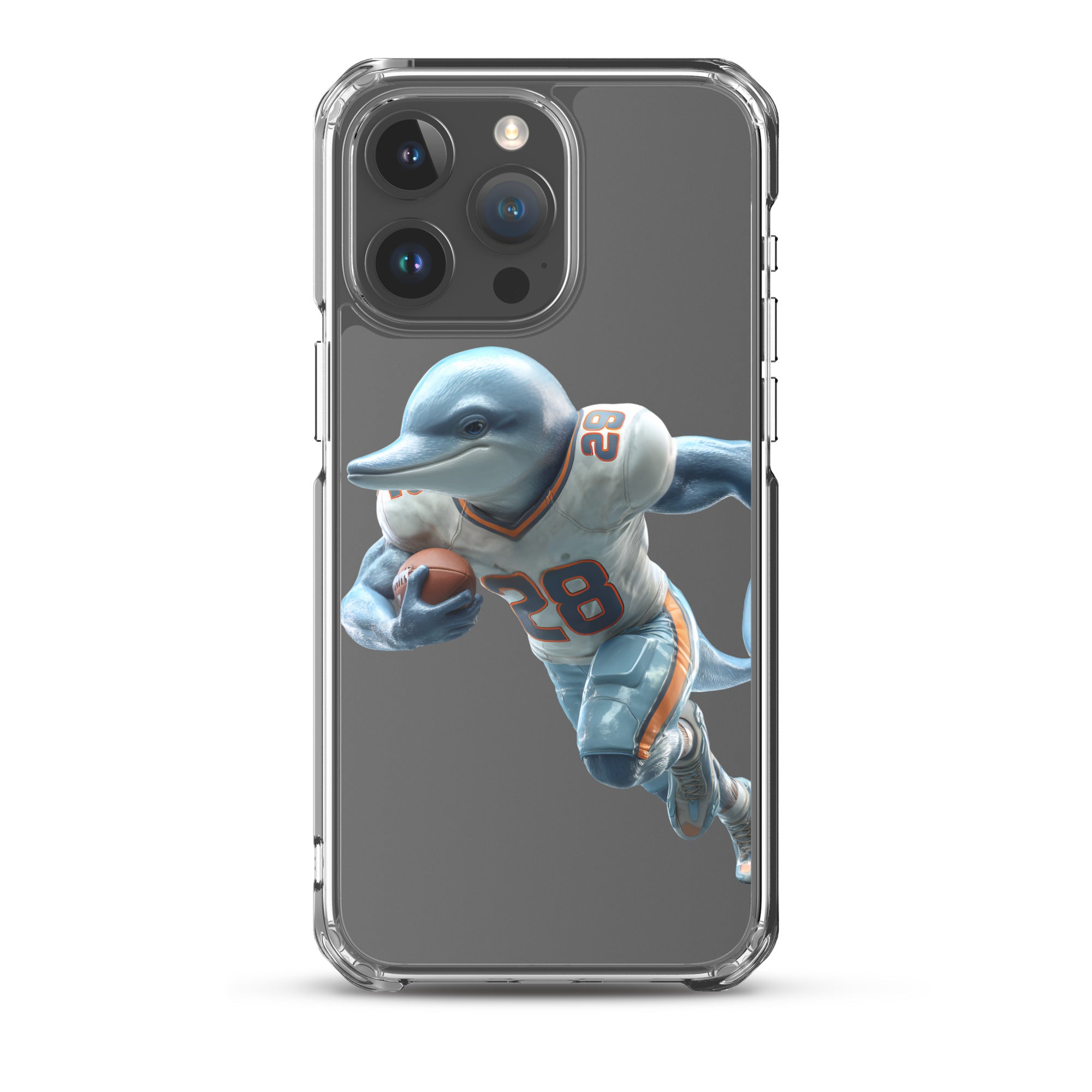 Dolphin 2 Clear Case for iPhone® iPhone 15 Pro Max