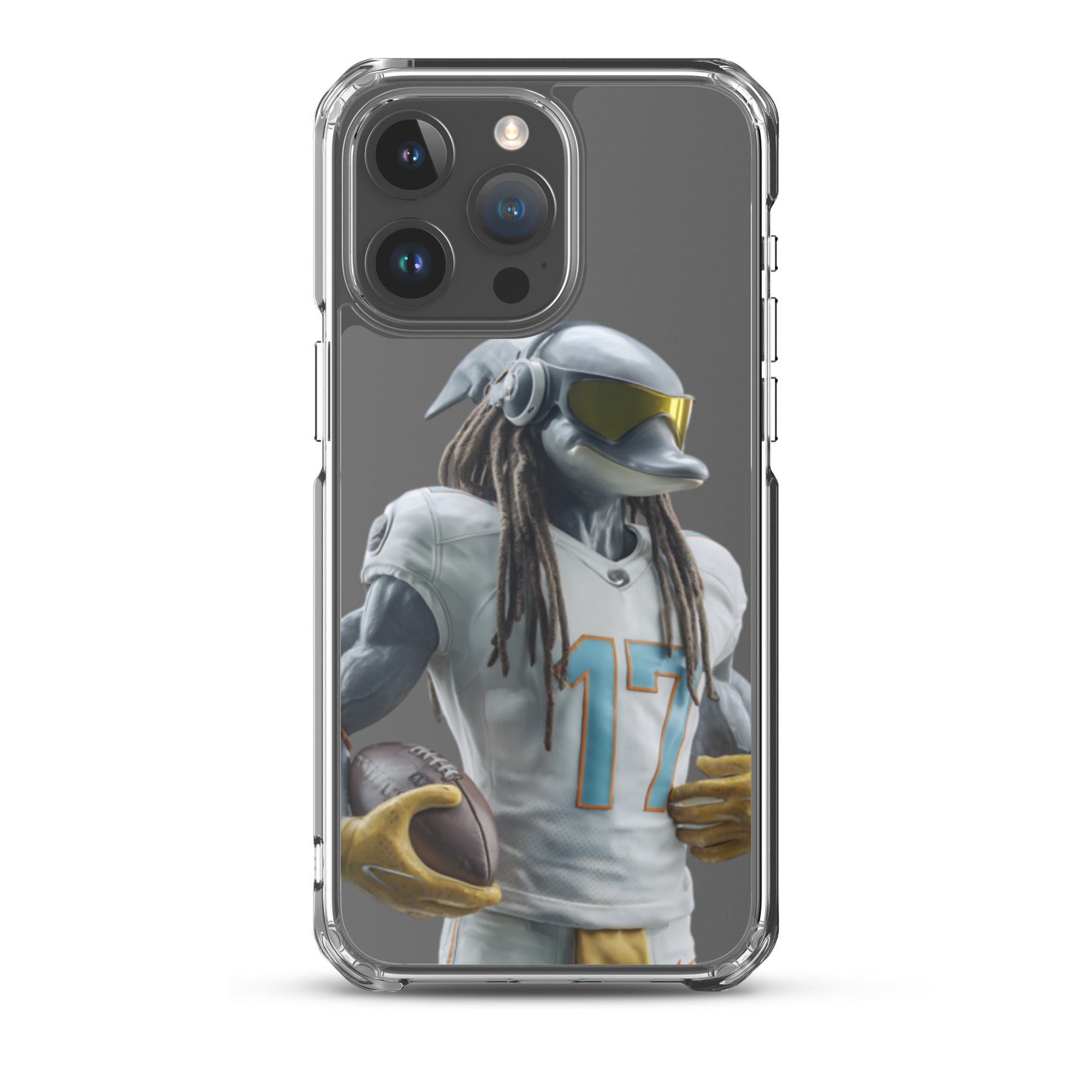 Dolphin 4 Clear Case for iPhone® iPhone 15 Pro Max