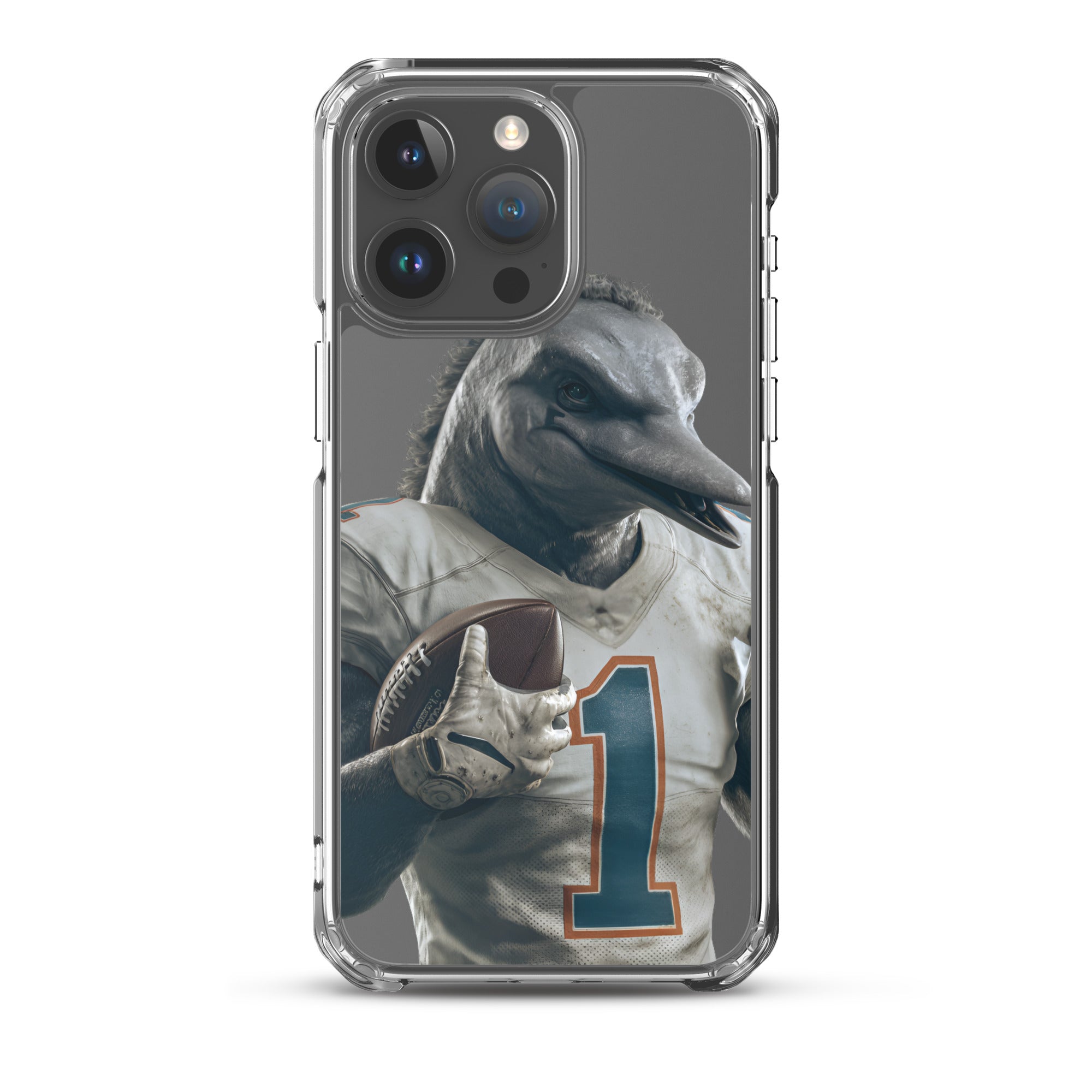 Dolphin 8 Clear Case for iPhone® iPhone 15 Pro Max