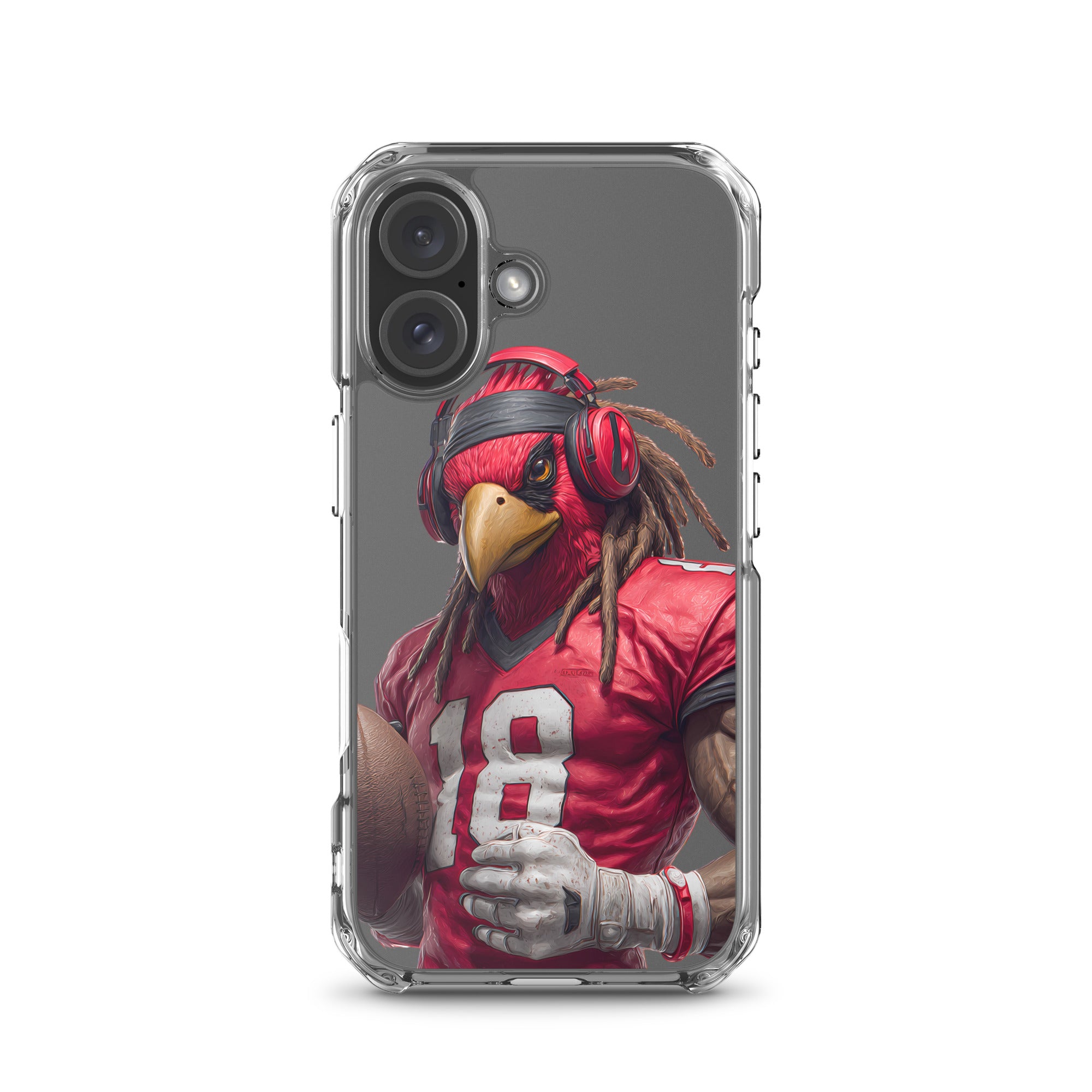 Cardinal 4 Clear Case for iPhone® iPhone 16