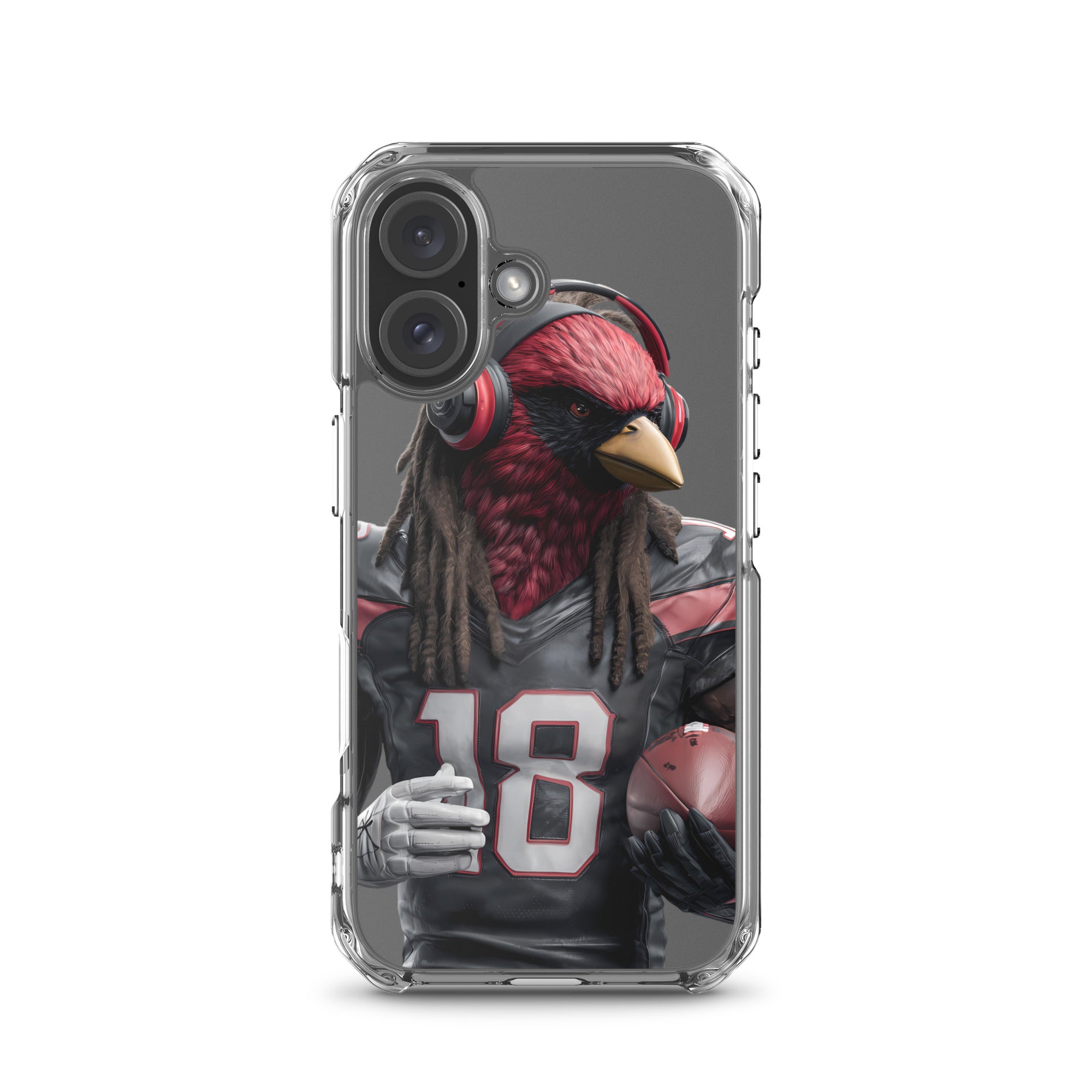Cardinal 8 Clear Case for iPhone® iPhone 16