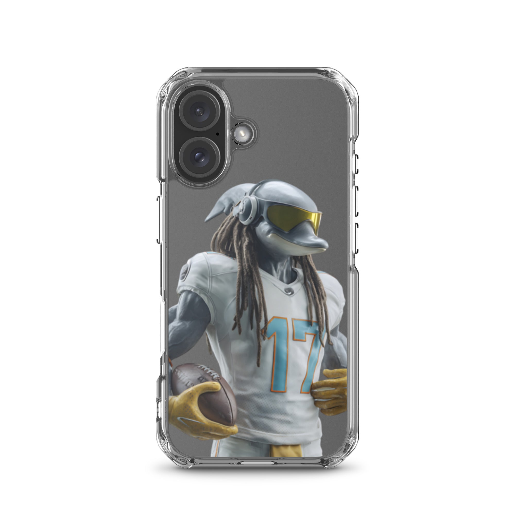 Dolphin 4 Clear Case for iPhone® iPhone 16