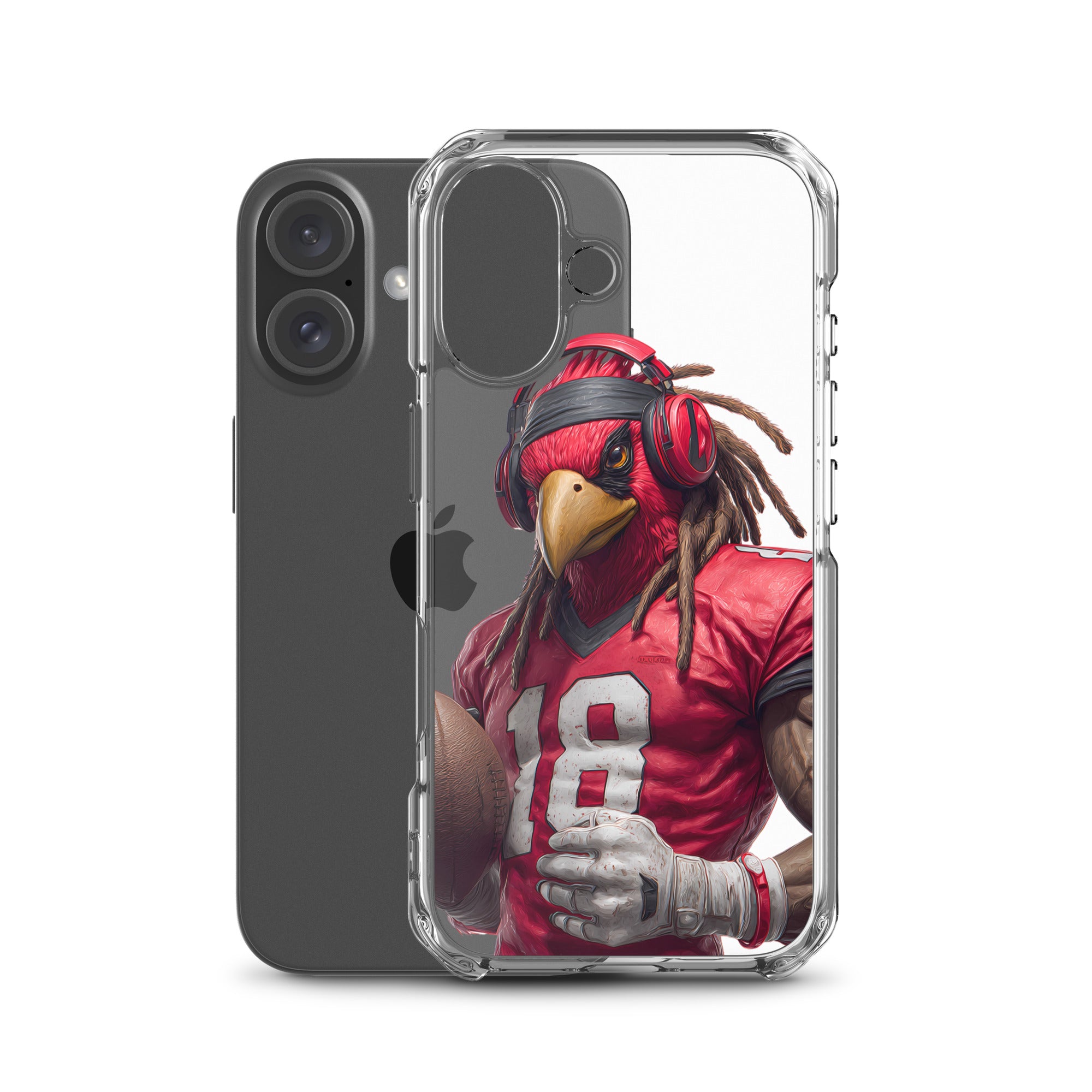 Cardinal 4 Clear Case for iPhone®