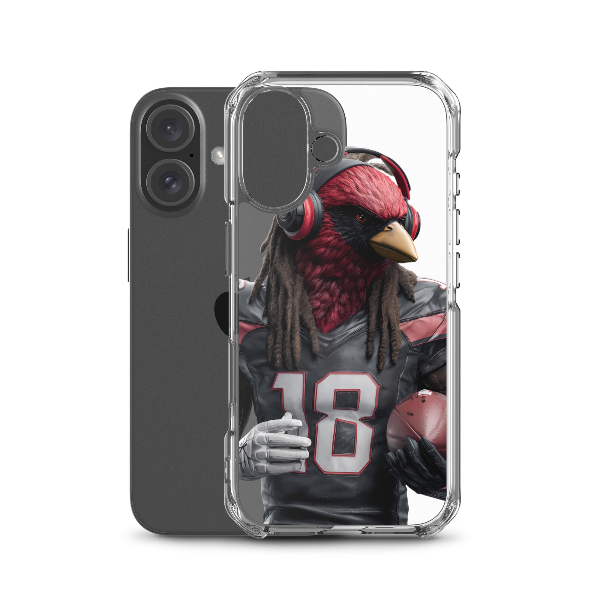 Cardinal 8 Clear Case for iPhone®