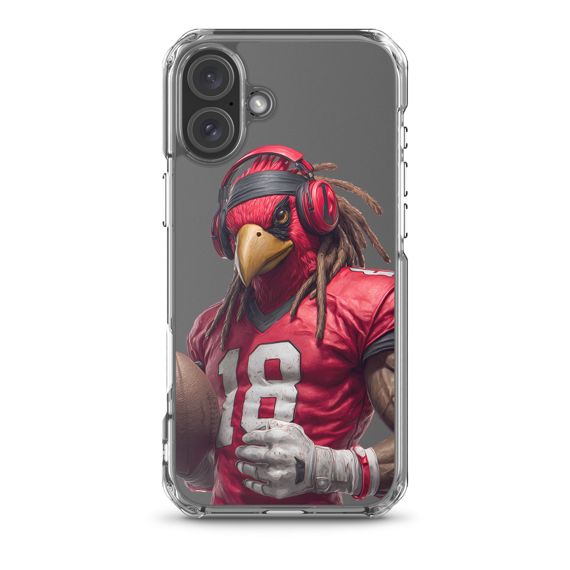 Cardinal 4 Clear Case for iPhone® iPhone 16 Plus